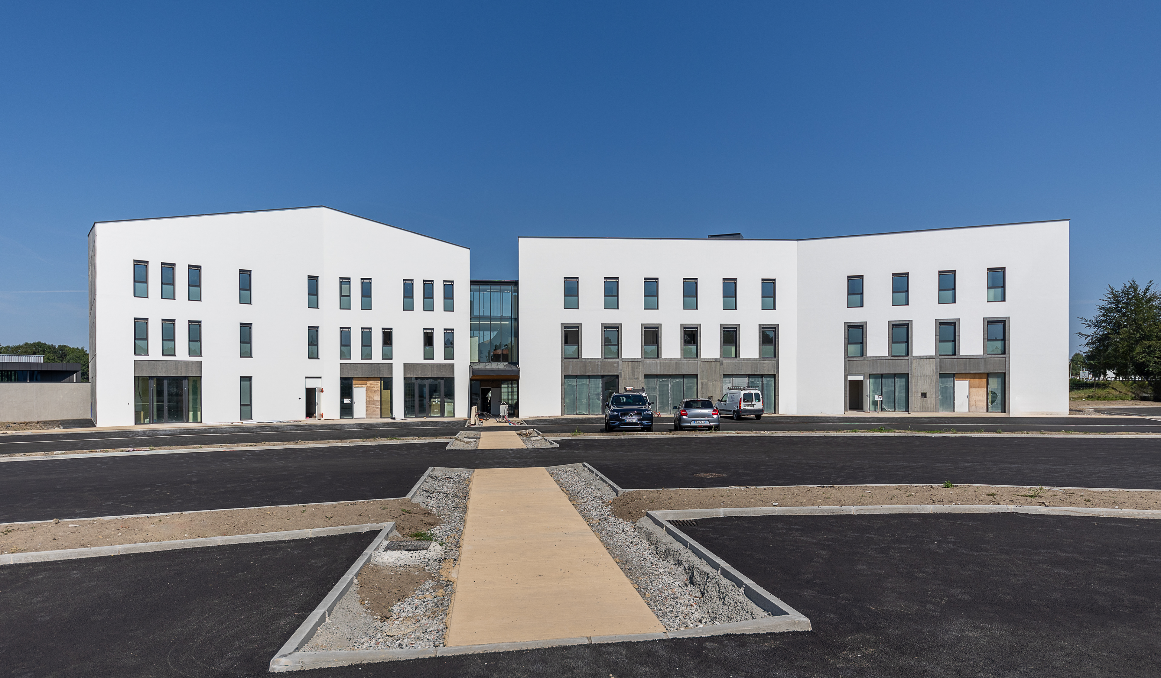 Façade arrivée