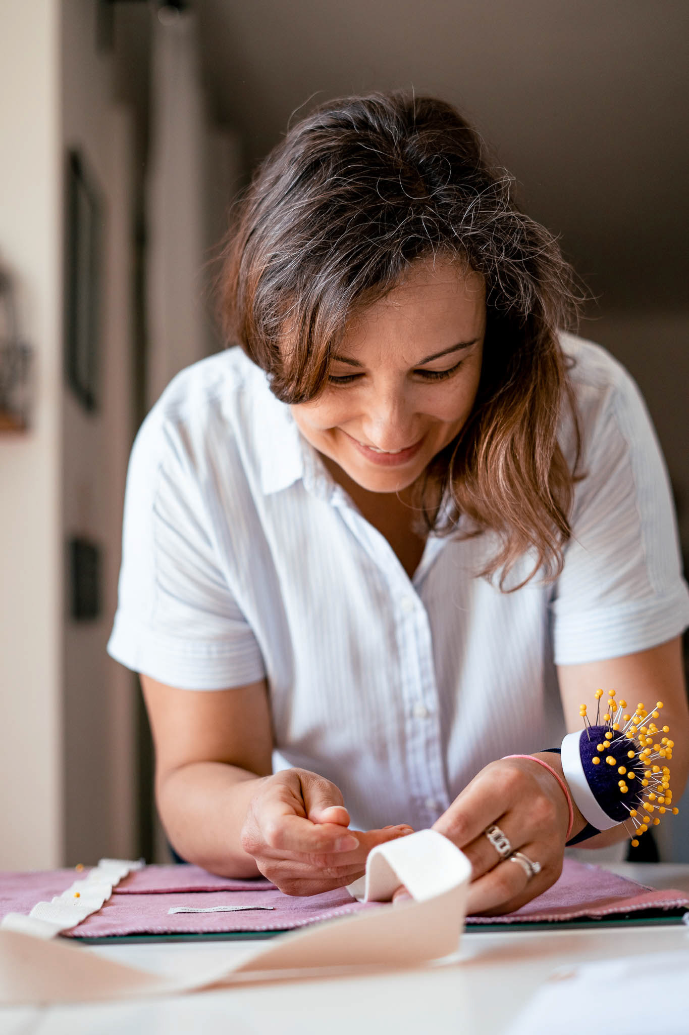 2306 créatrice de sacs en lin