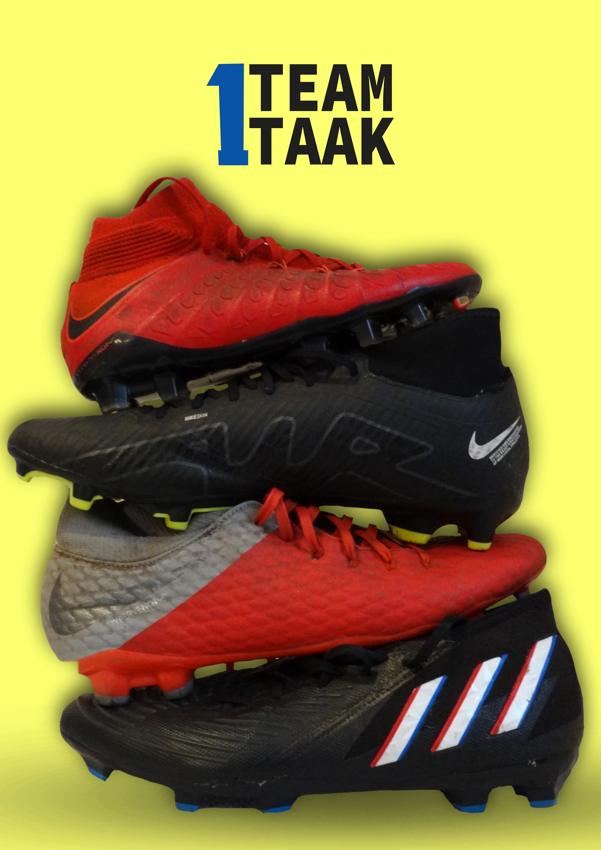 Statische poster, ontworpen met Photoshop.