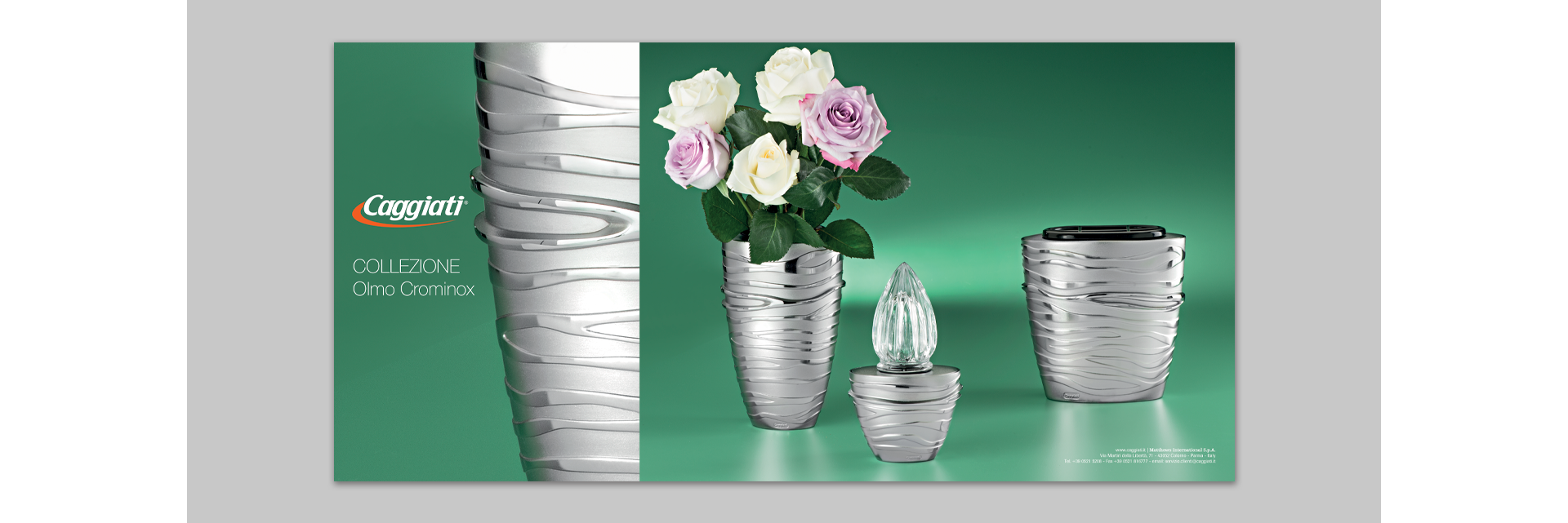 Copertina ADV Caggiati con focus su dettagli e finiture per arredo funerario destinata a marmisti e operatori cimiteriali.