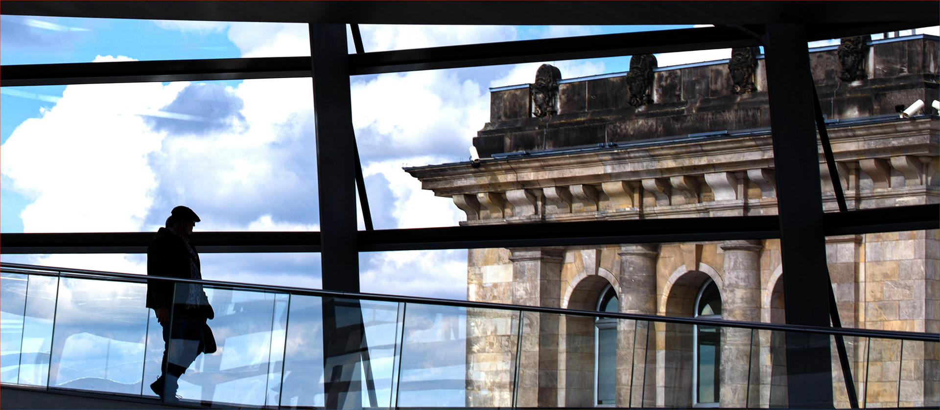 Reichstag Building with the New Dome