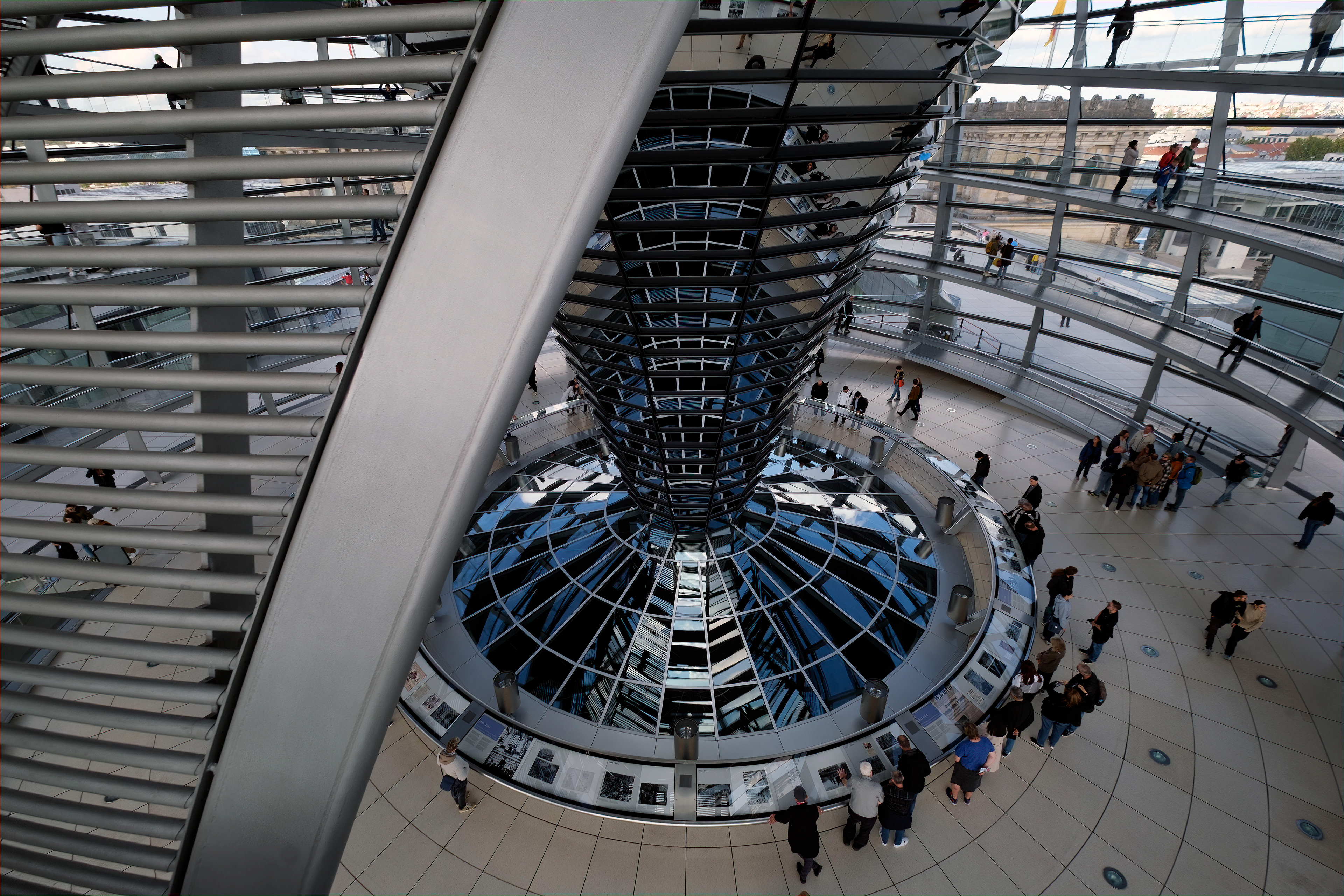 Reichstag Building with the New Dome