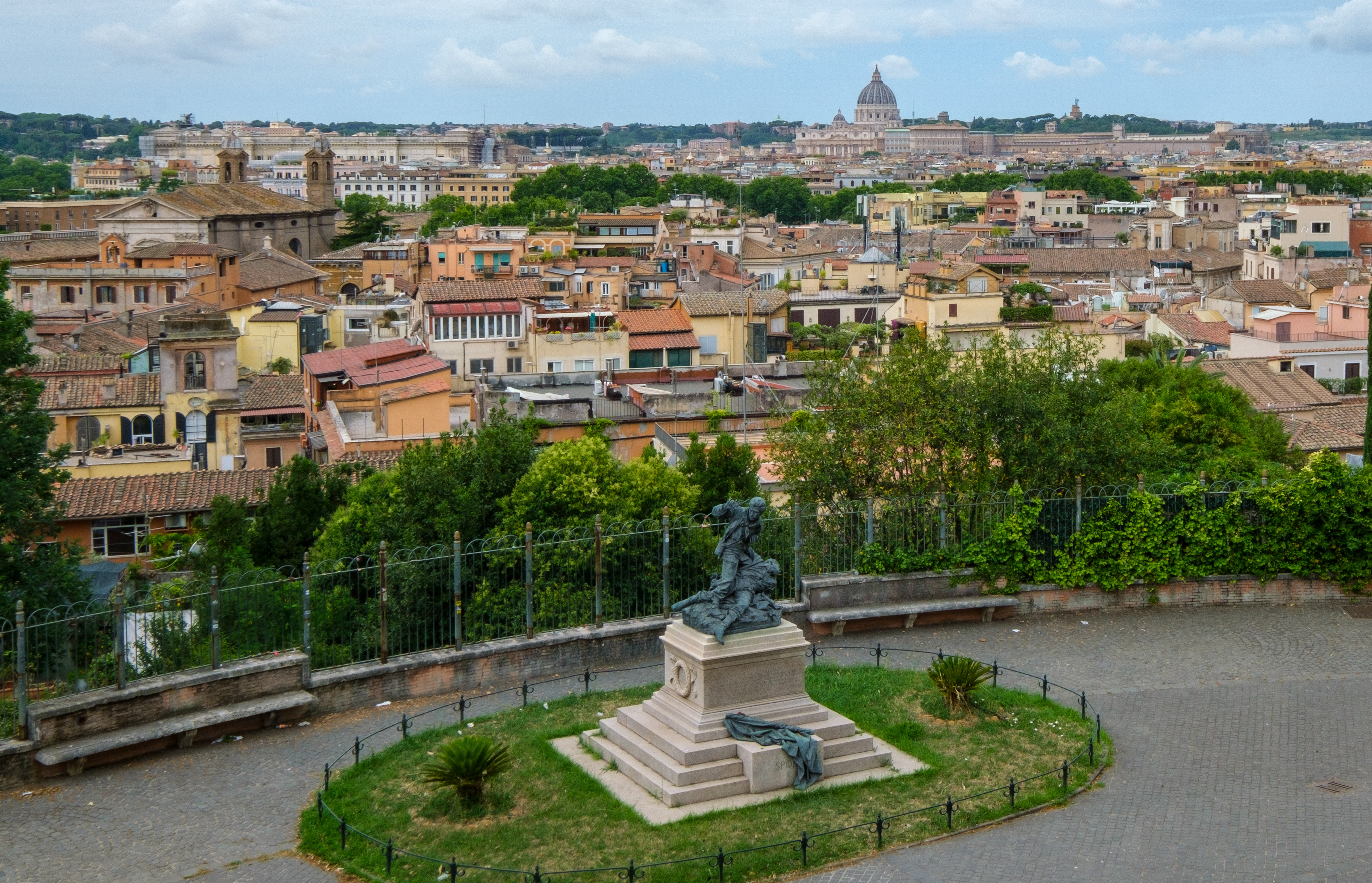 Terrazza del Pincio  Piazza del Popolo 