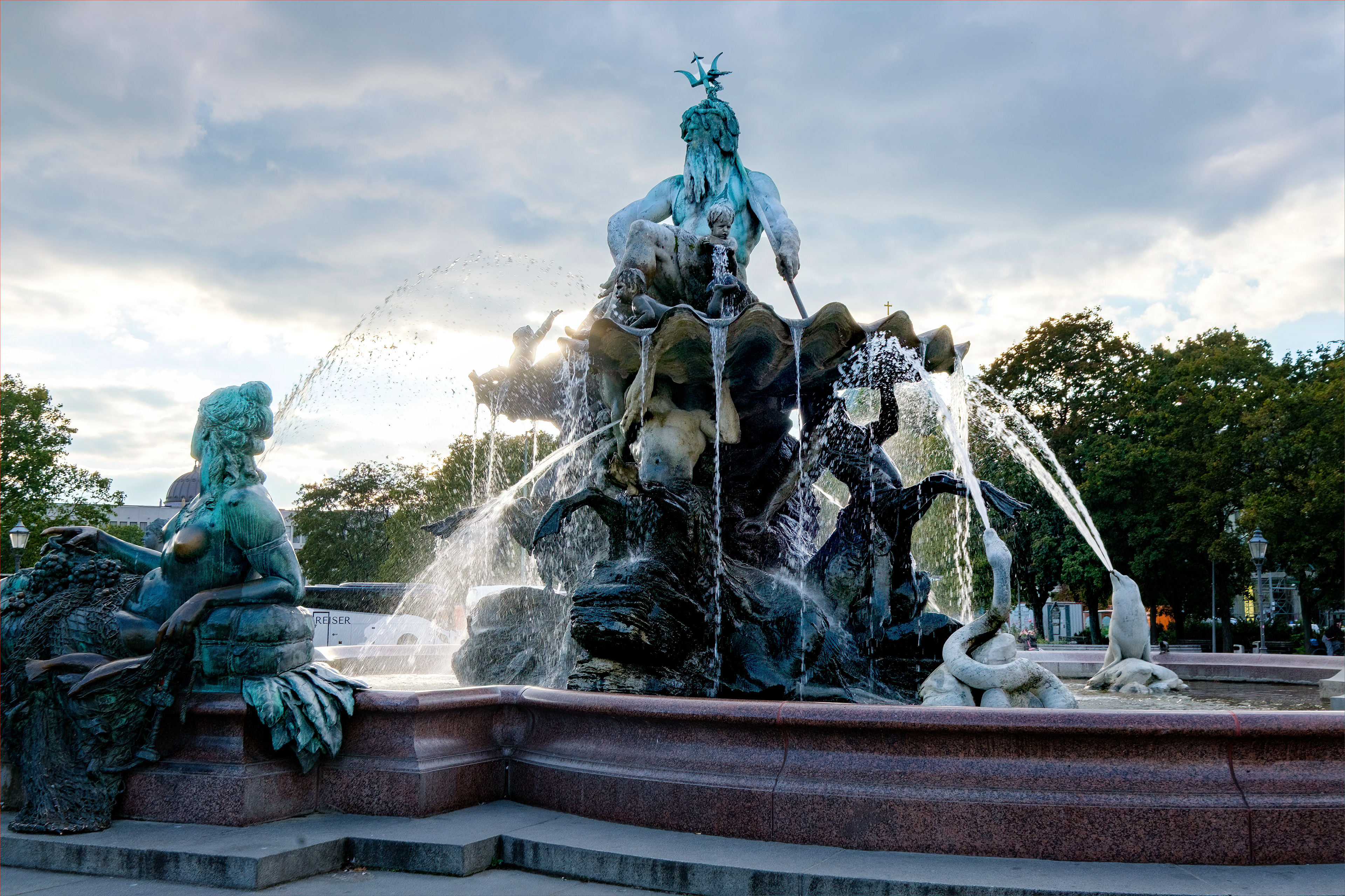 Neptune Fountain  Alexanderplatz