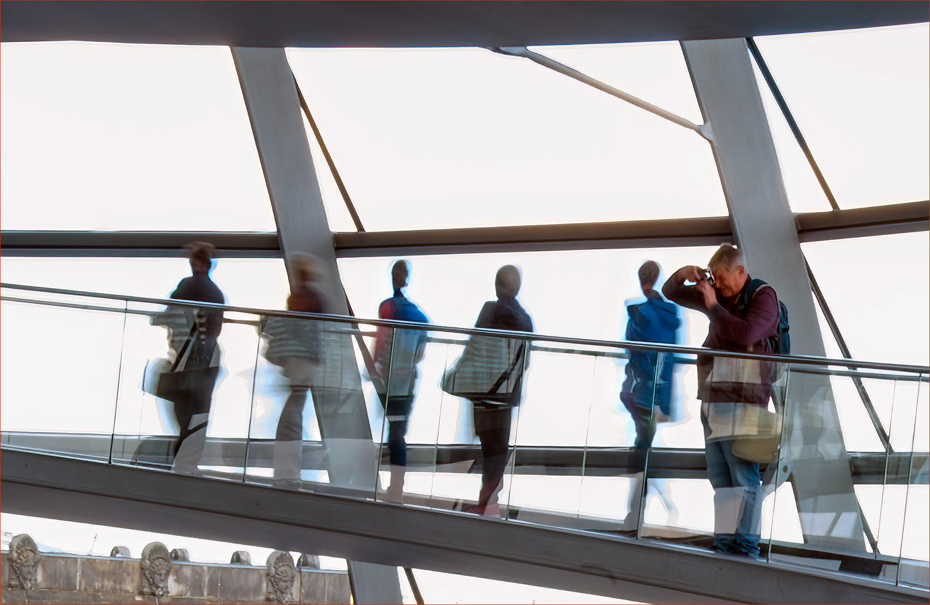 Reichstag Building with the New Dome