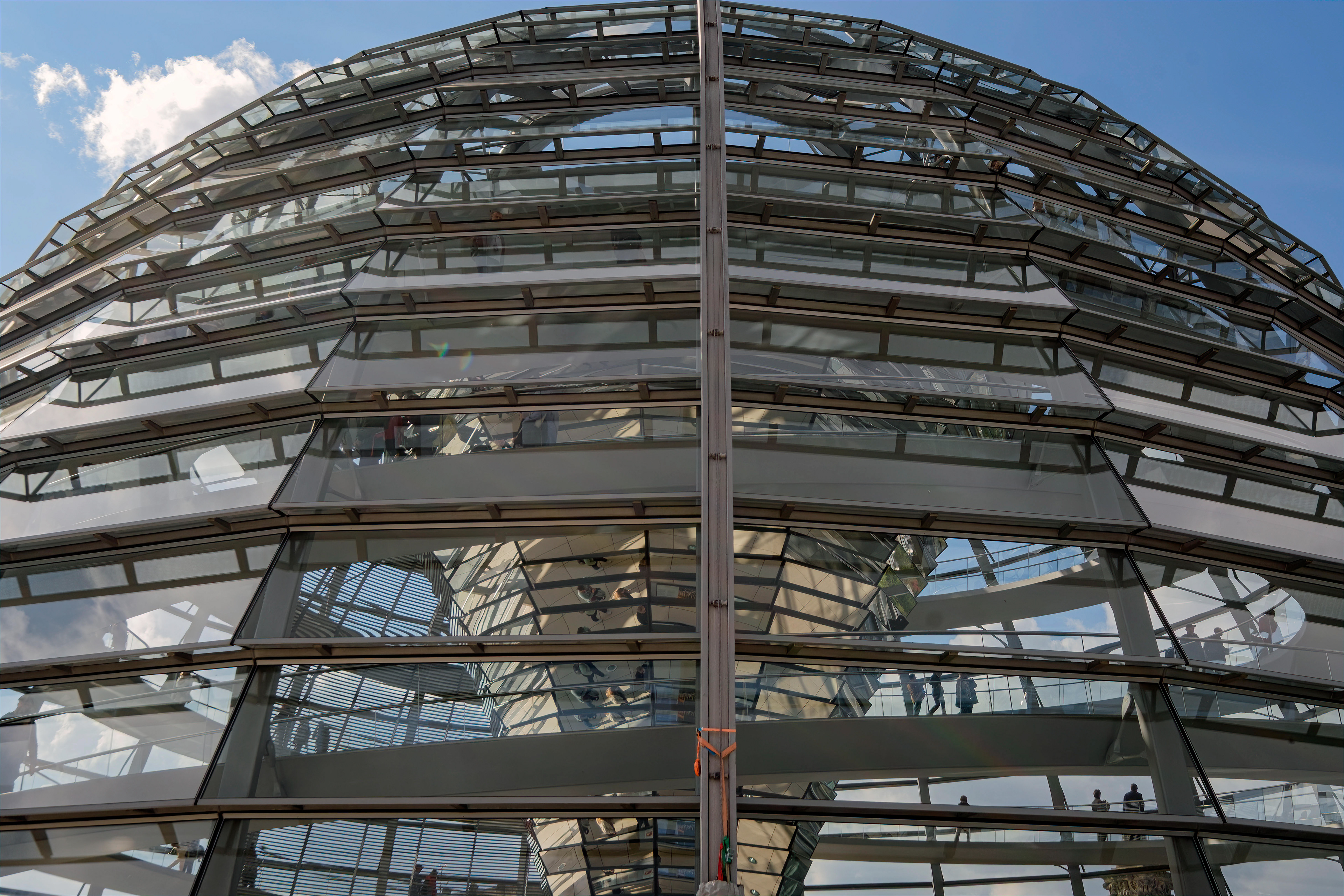 Reichstag Building with the New Dome