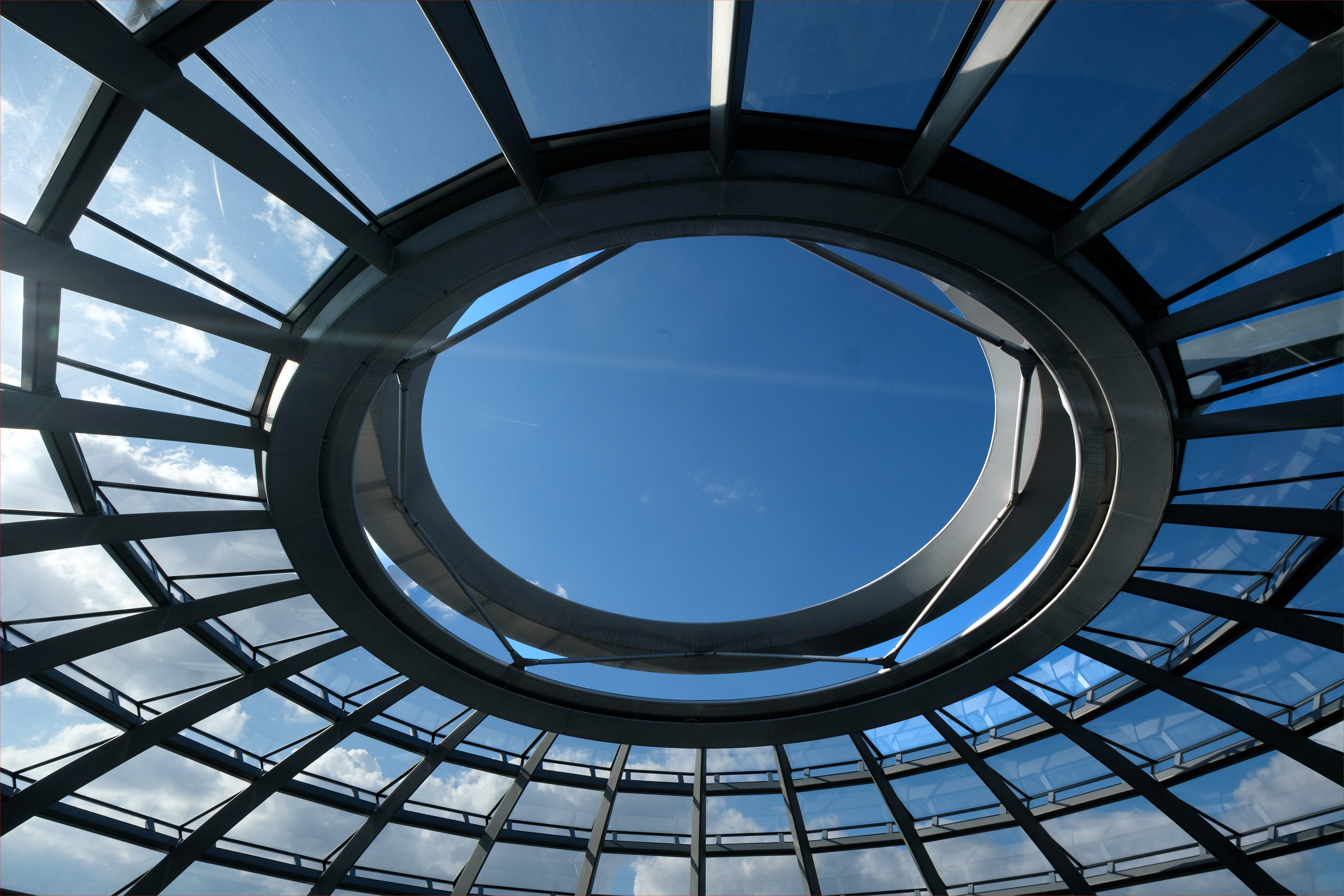 Reichstag Building with the New Dome