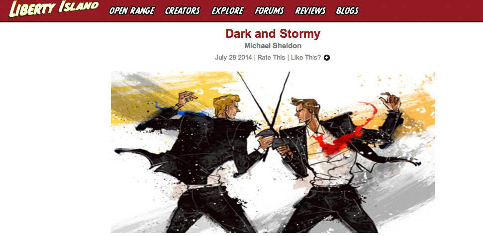 dark and stormy