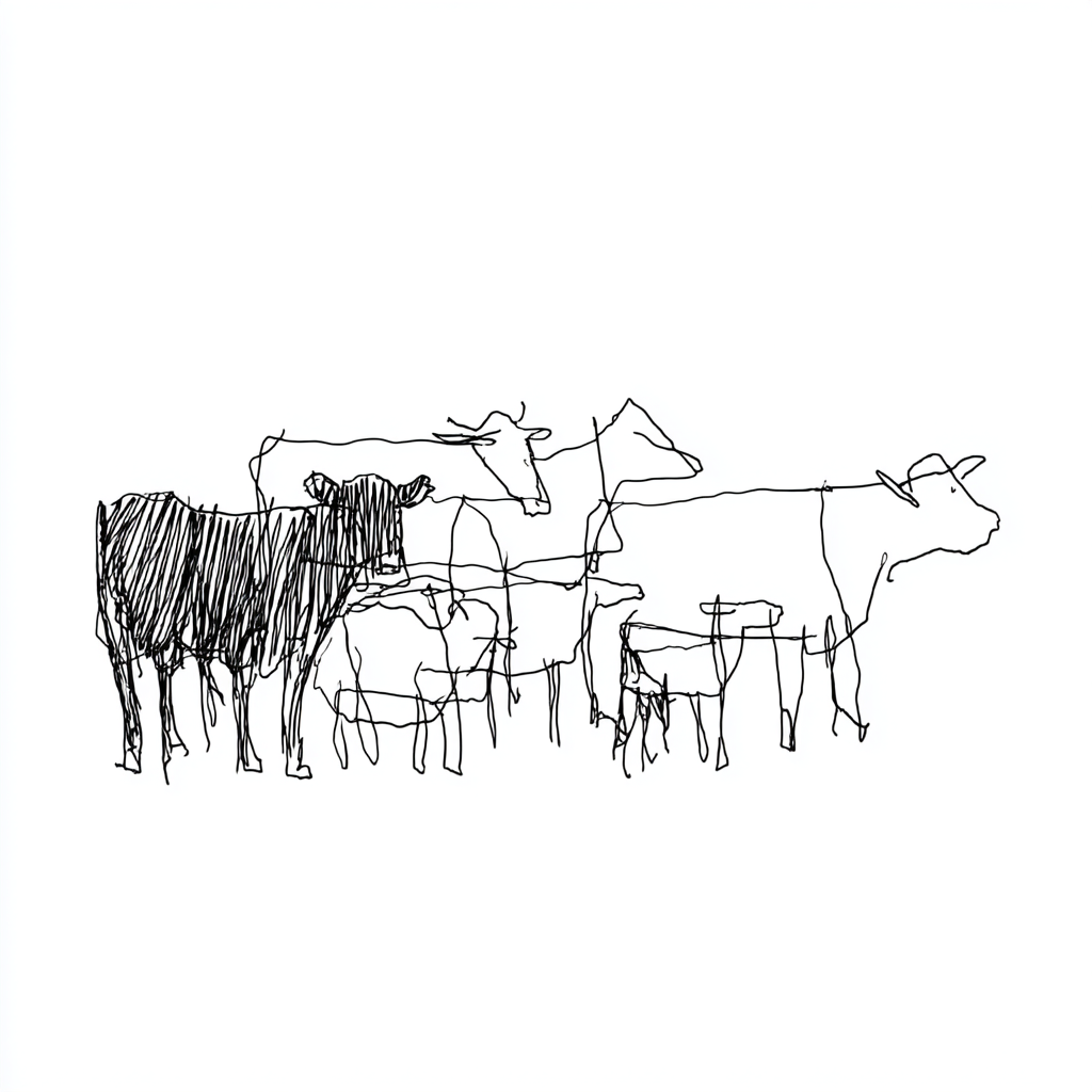 Illustration in hand drawn style, gernerated by Midjourney