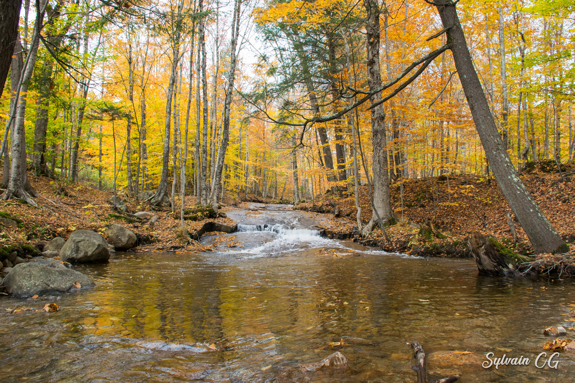 Autumn hiking