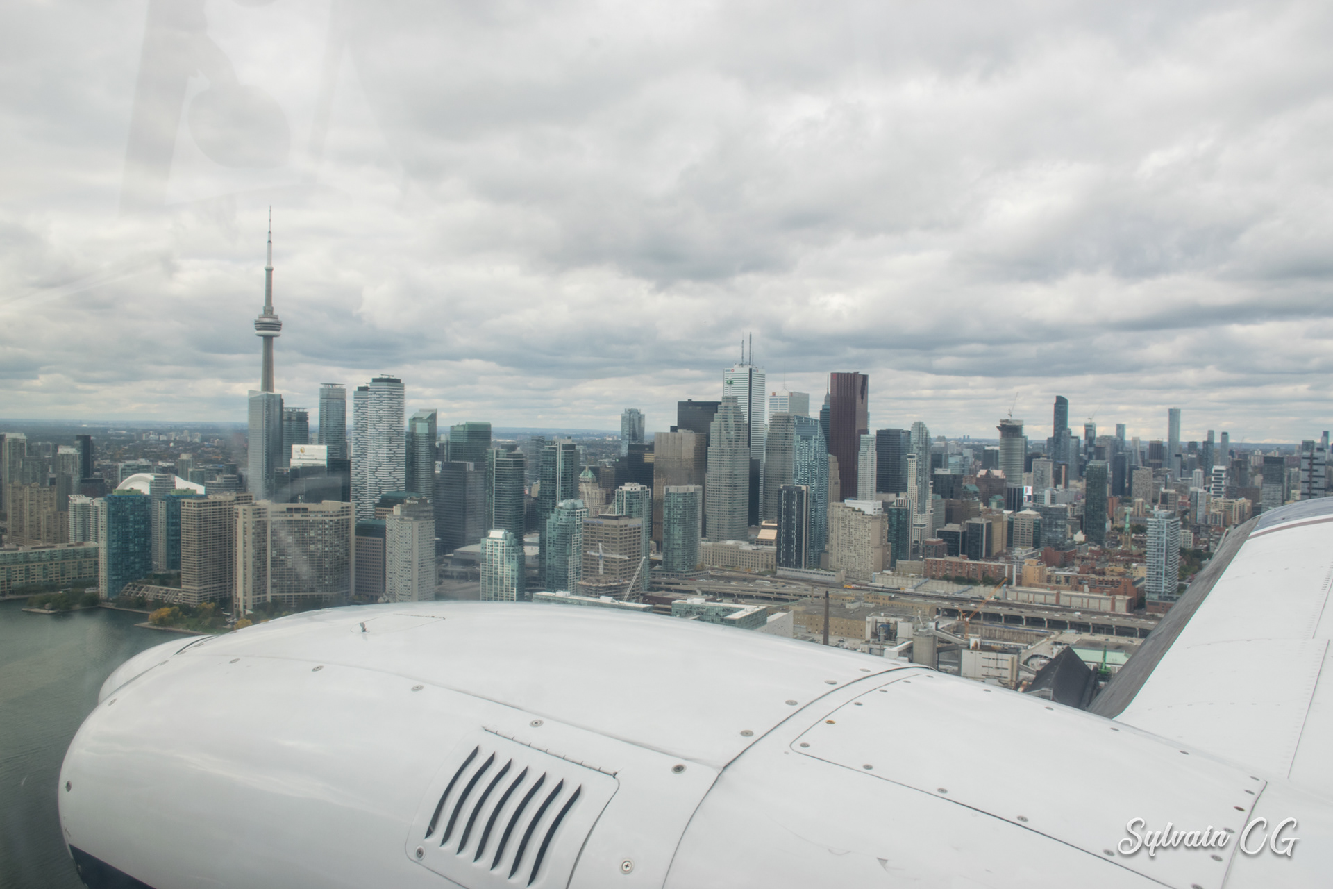 Approaching Toronto City - Billy Bishop Airport