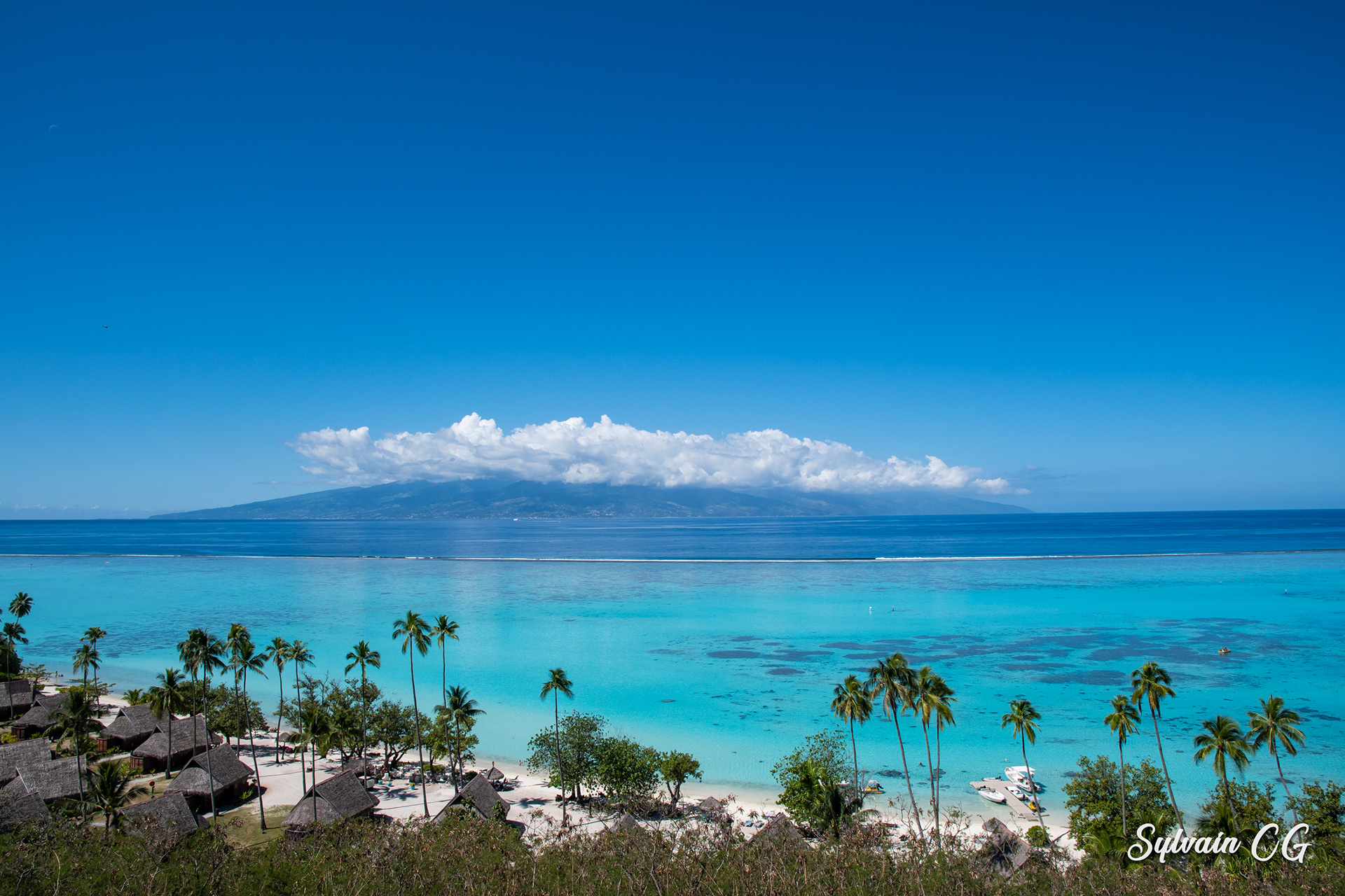 Tahiti - From Mo'orea