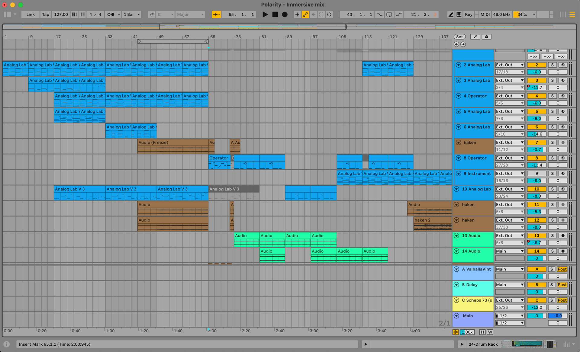 Ableton Live project
