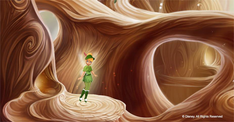 eric reimer art and design - iOs Animated Intro: Background for Disney  Fairies