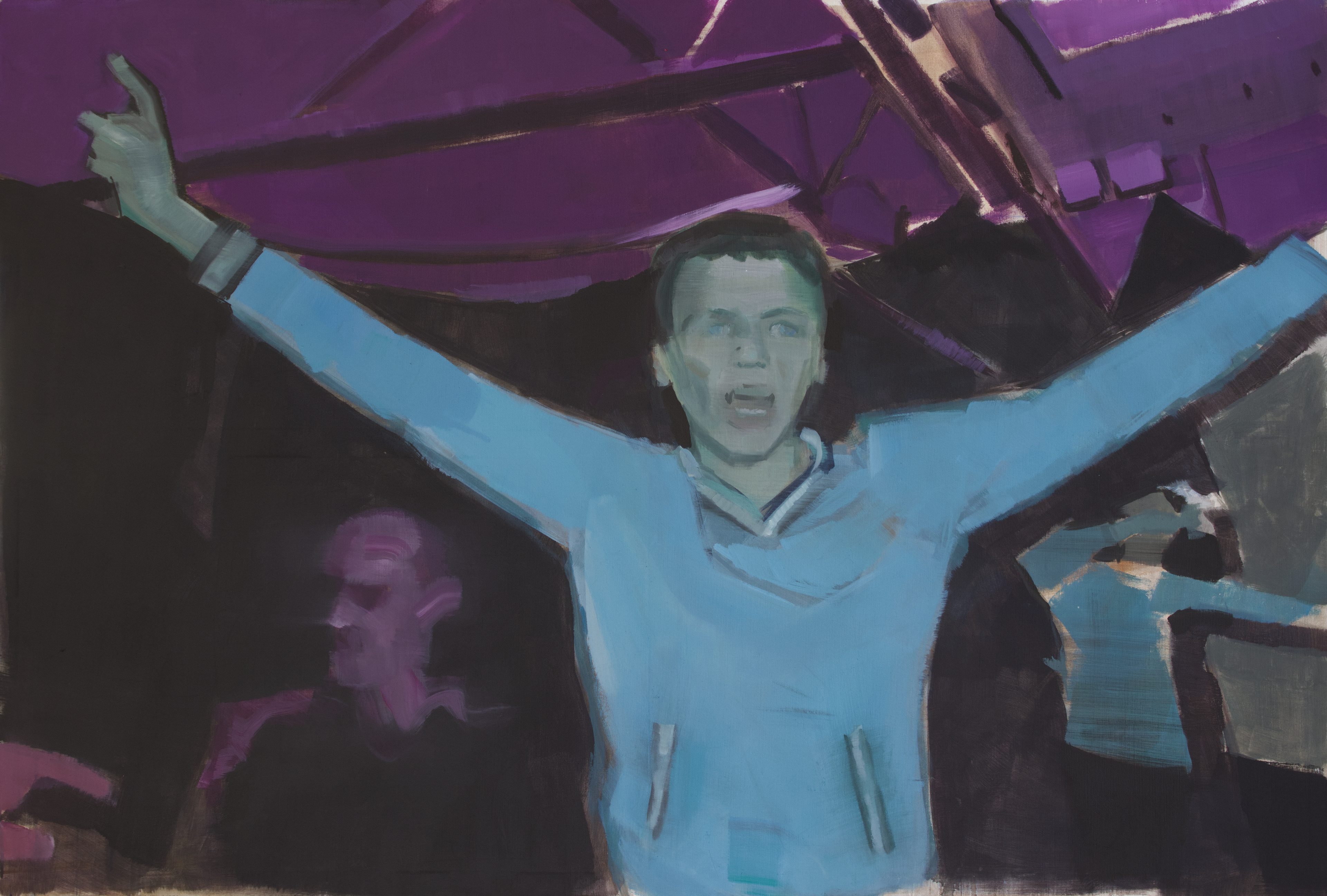 Happy Birthday! IV, acrylics on canvas, 120 × 200 cm