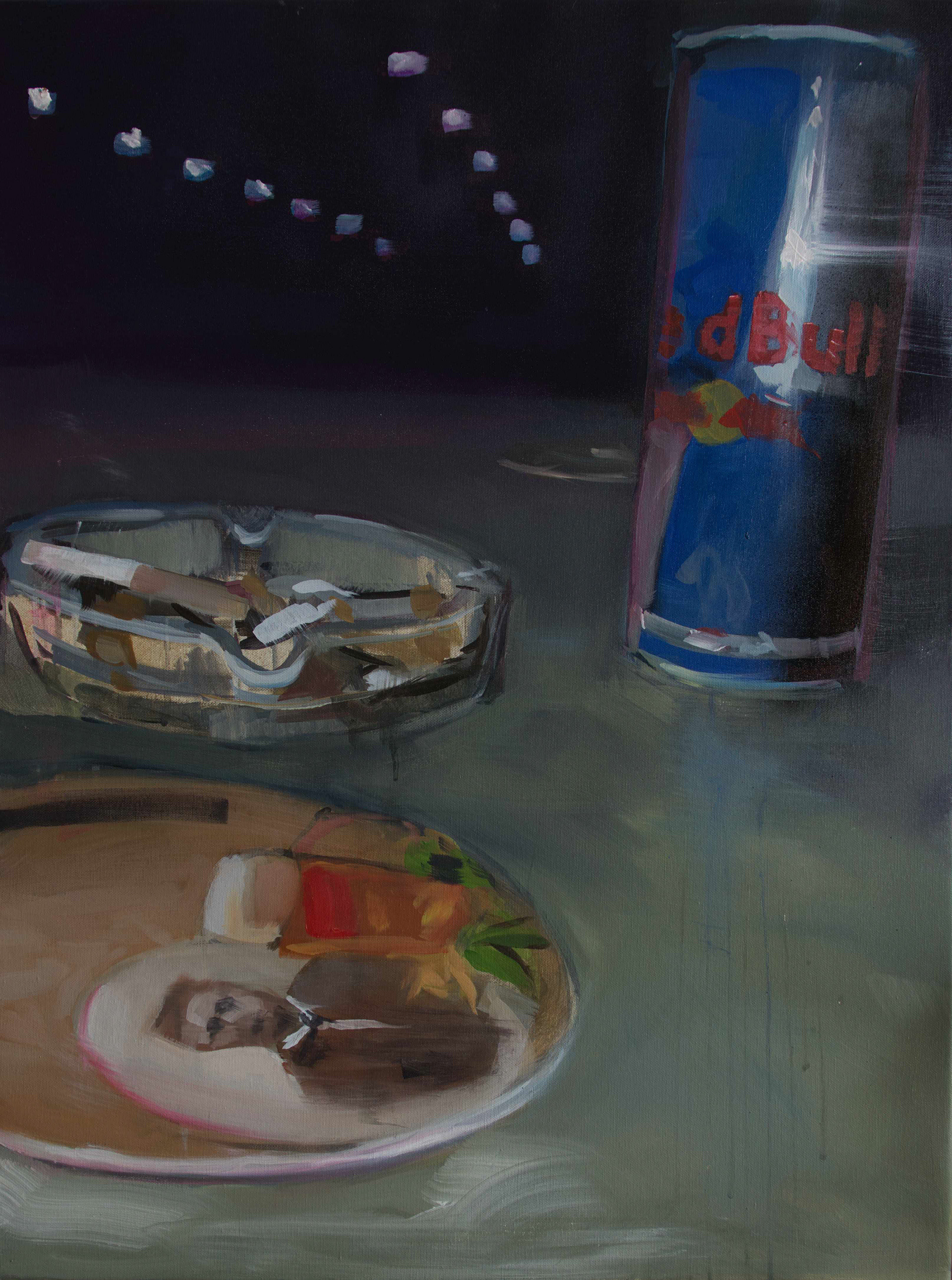 Komerční realizace III, akryl na plátně, 80 × 60 cm