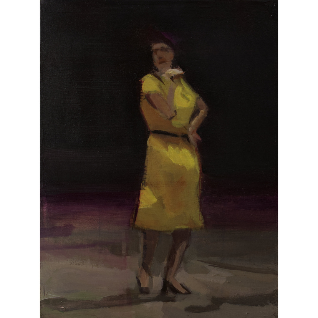 Halivůd, akryl na plátně, 40 × 30 cm