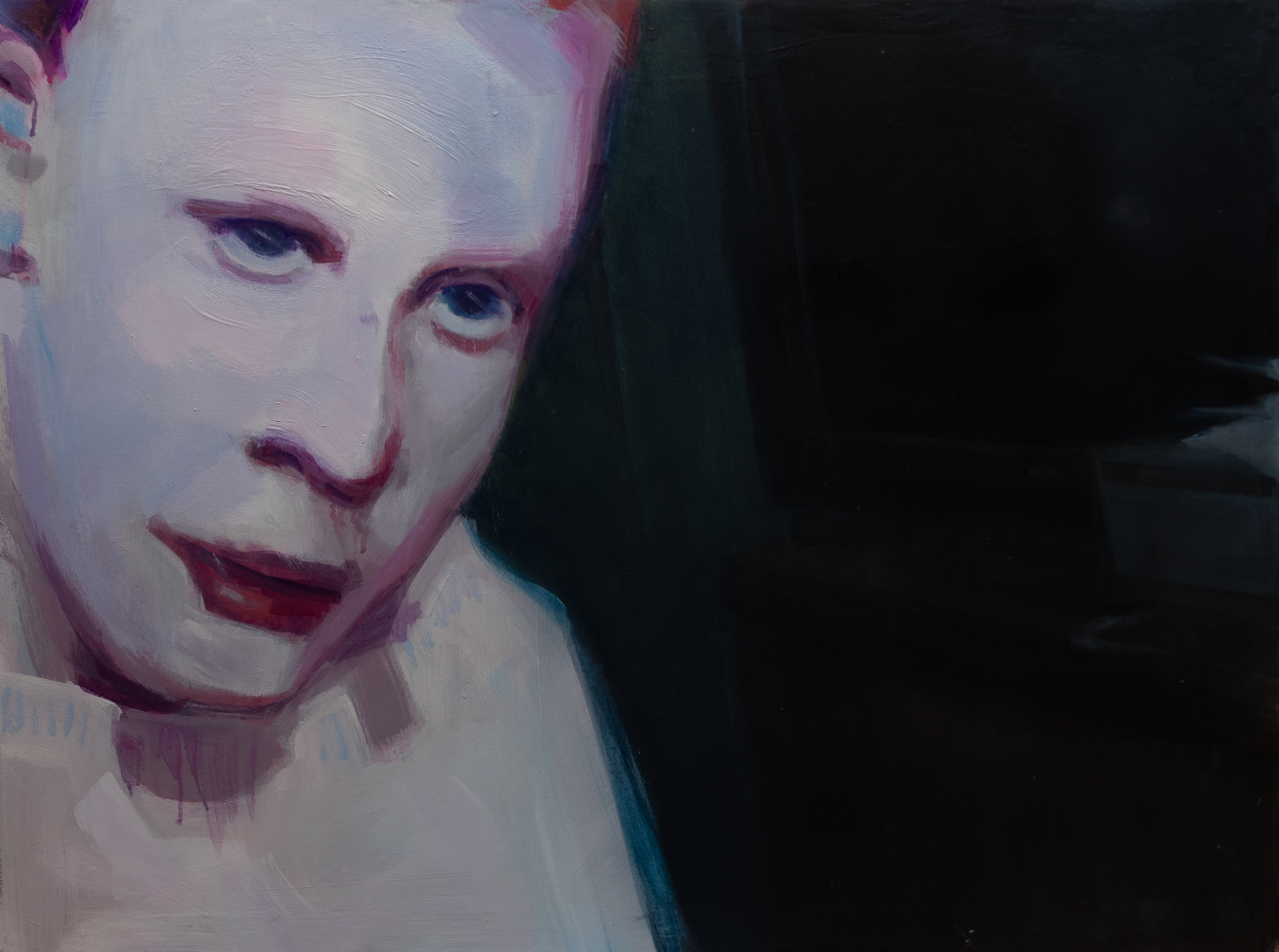 The Future So Bright, You Gotta Wear Shades I, akryl na plátně, 75 × 100 cm, 2024