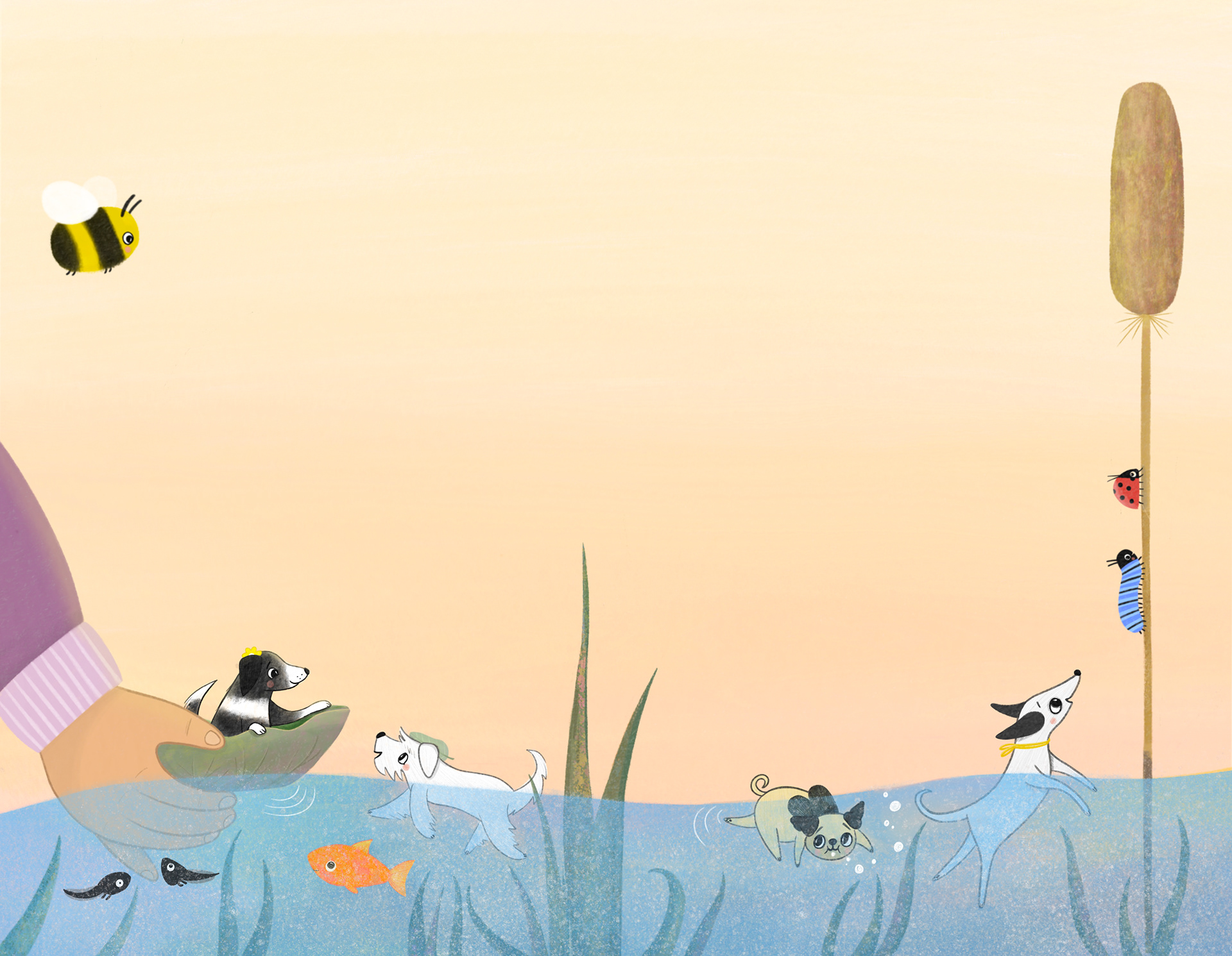 From Tiny Dogs: Bea's Secret Friends, Puffin 2024