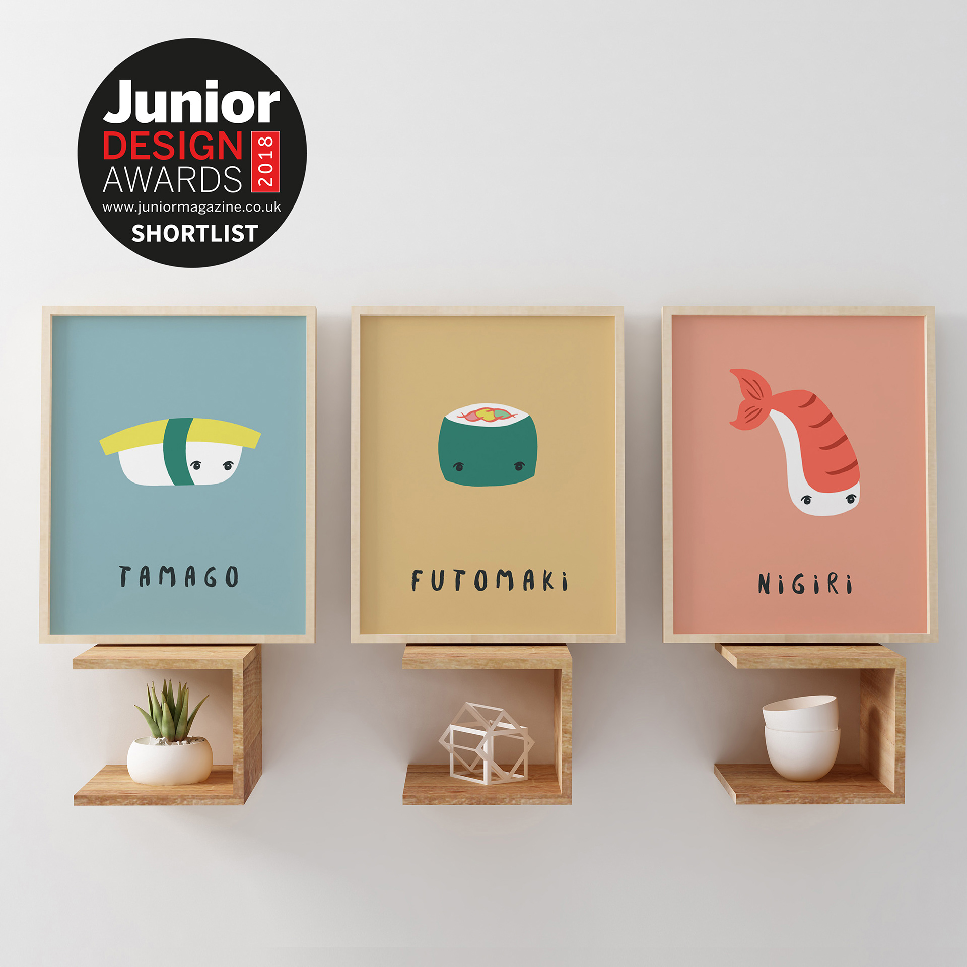 Sushi collection JDA shortlist, 2019