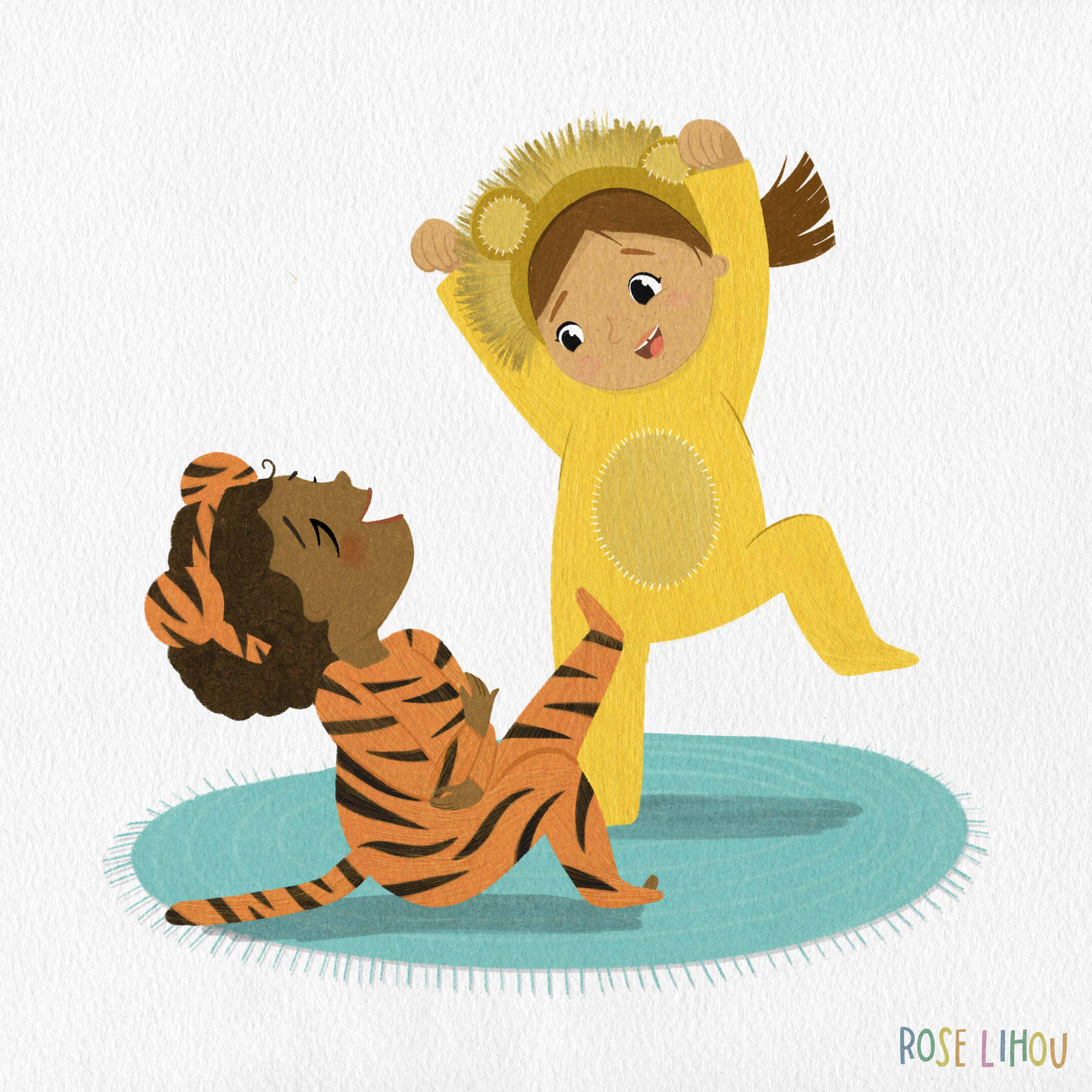 Lion and Tigers, oh my! for DADraw prompt