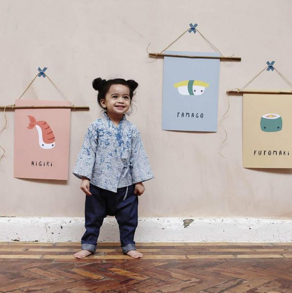 Sushi wall art collection