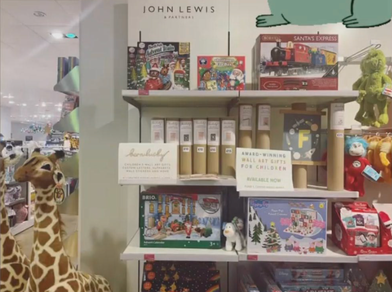 BORN LUCKY John Lewis pop up event, 2021