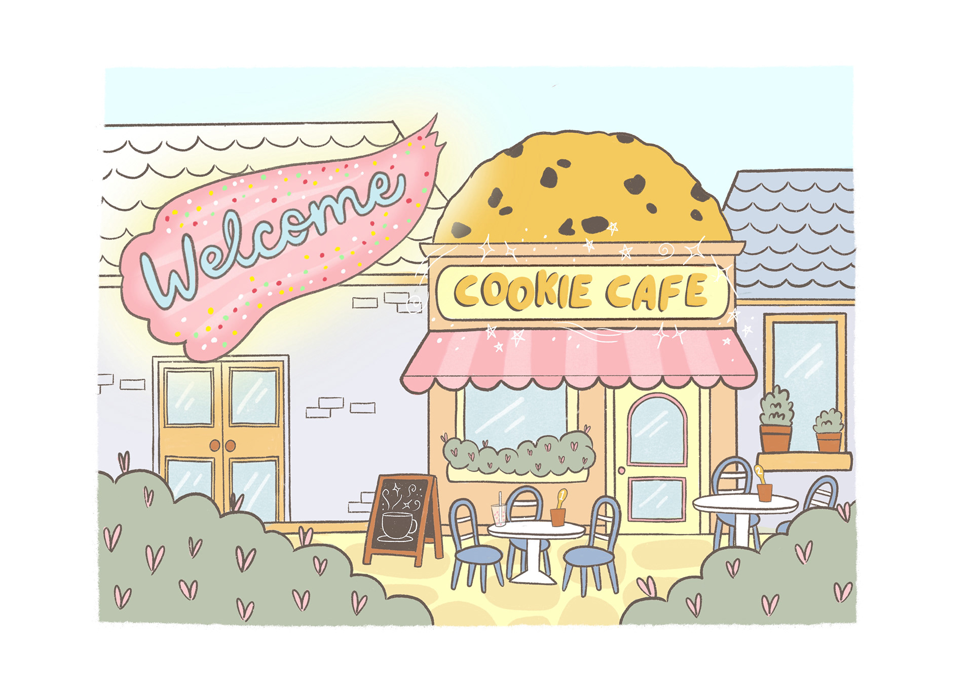COOKIE CAFE graphic novel series acquired by Puffin.