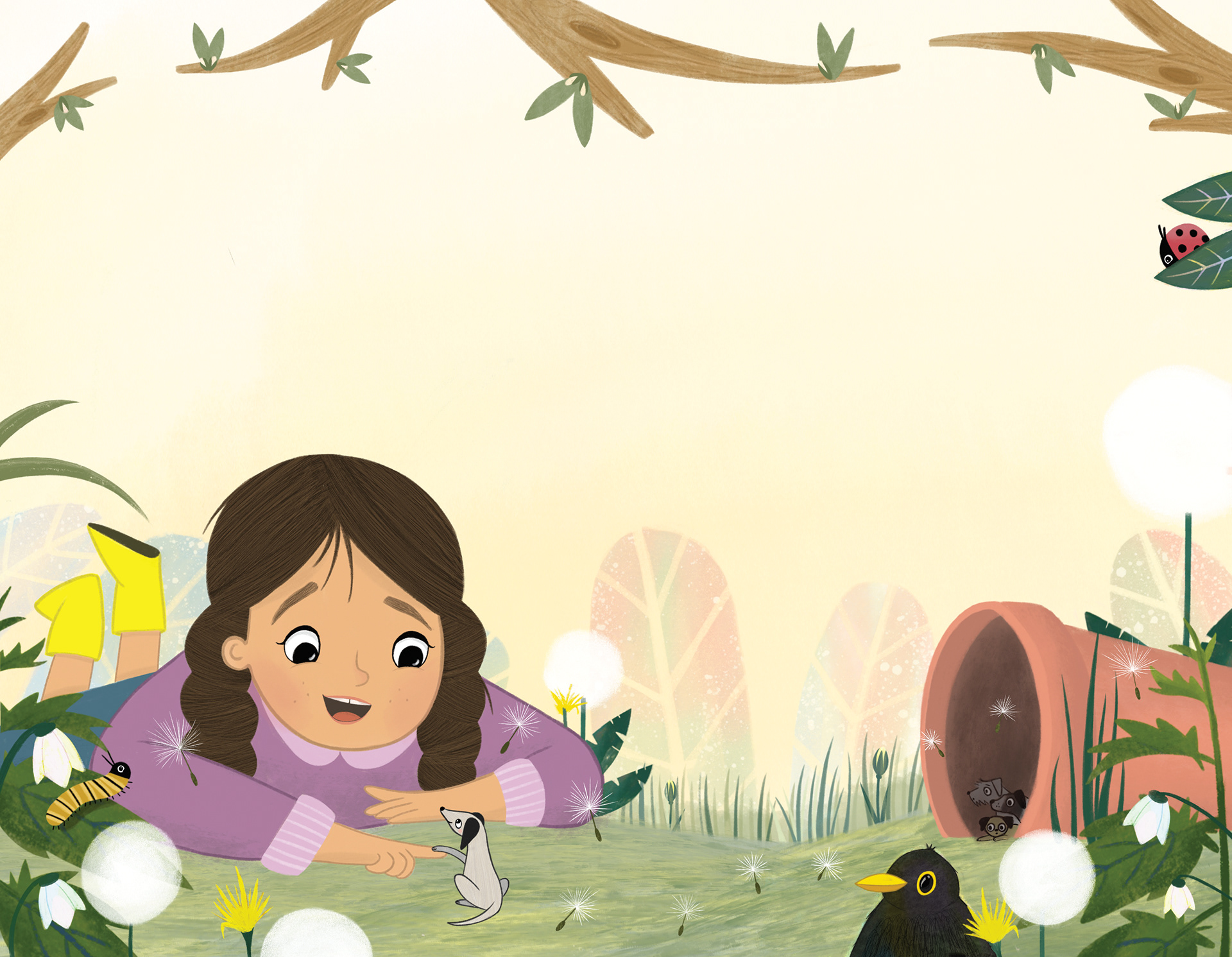 From Tiny Dogs: Bea's Secret Friends, Puffin 2024