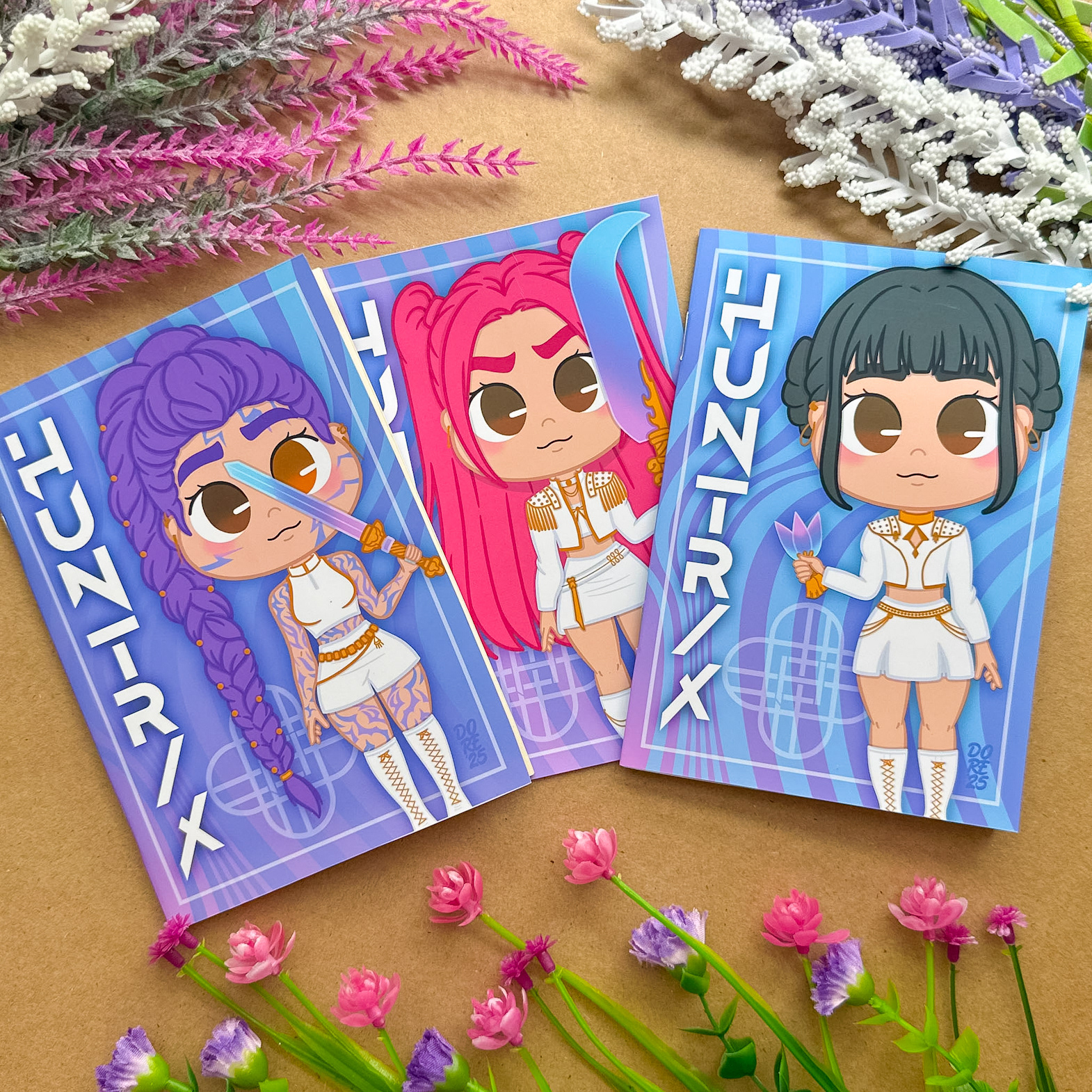 Rumi, Mira, Zoey