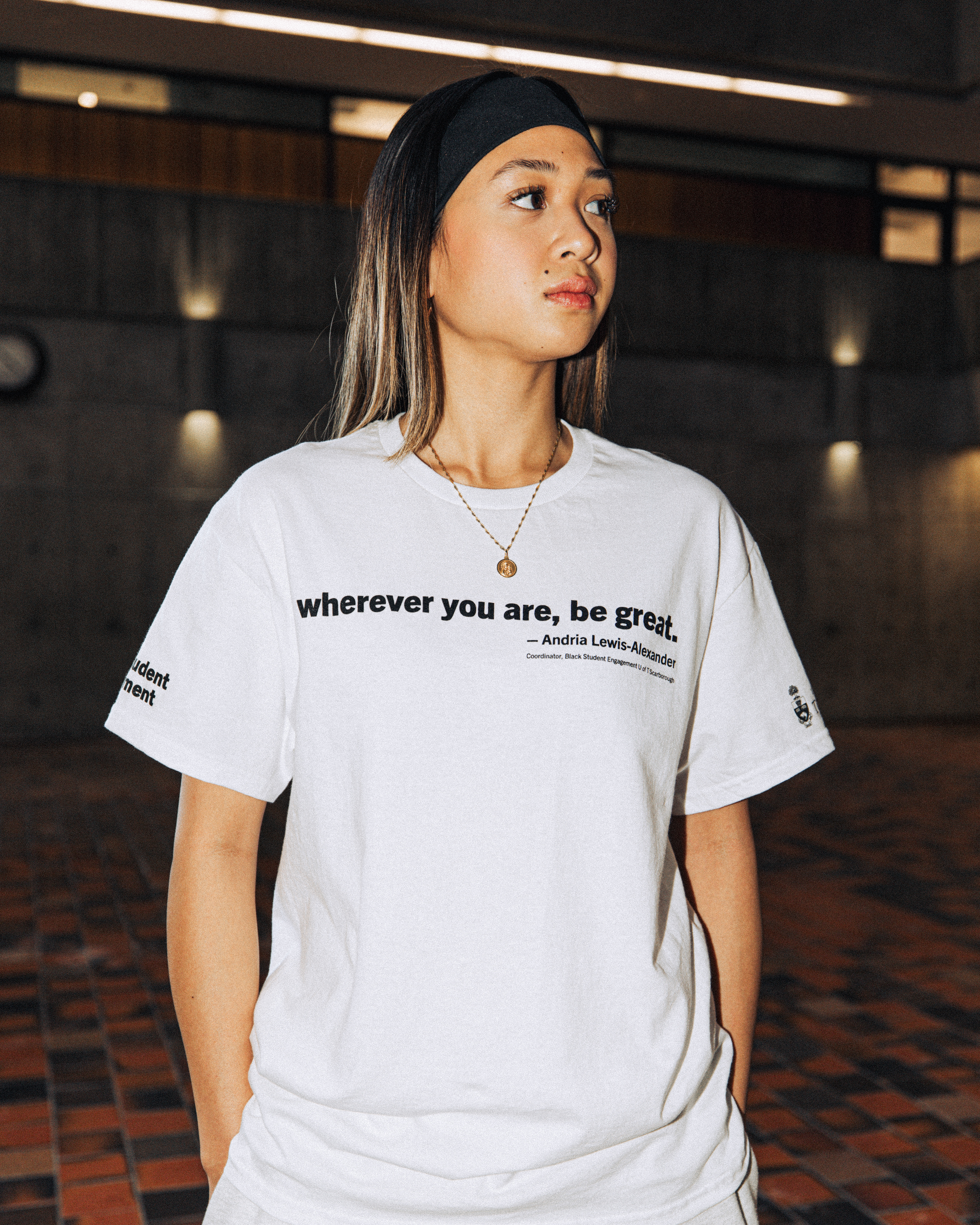 "wherever you are, be great" - Andria Lewis