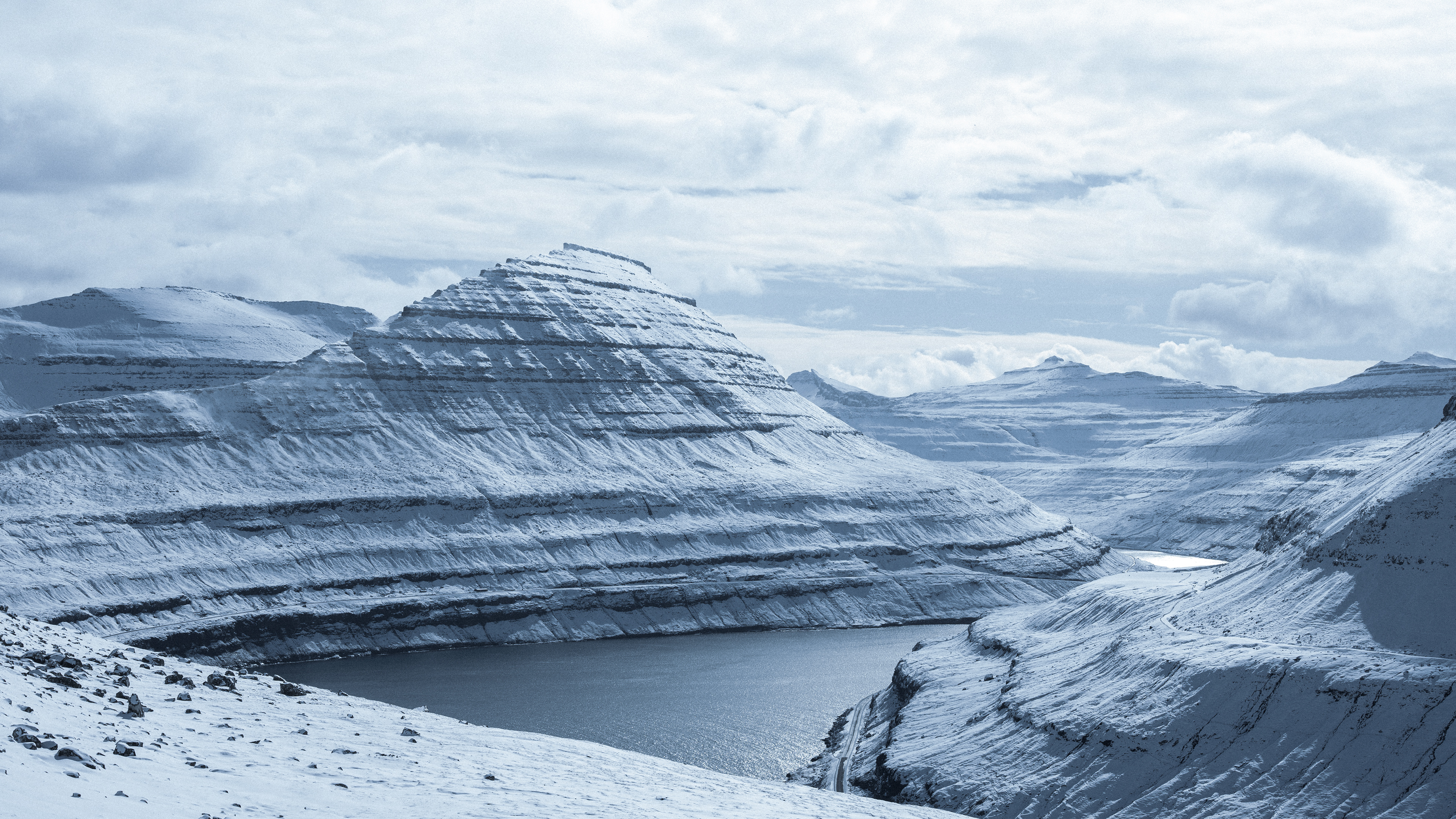Faroe Islands Snow Drive 2