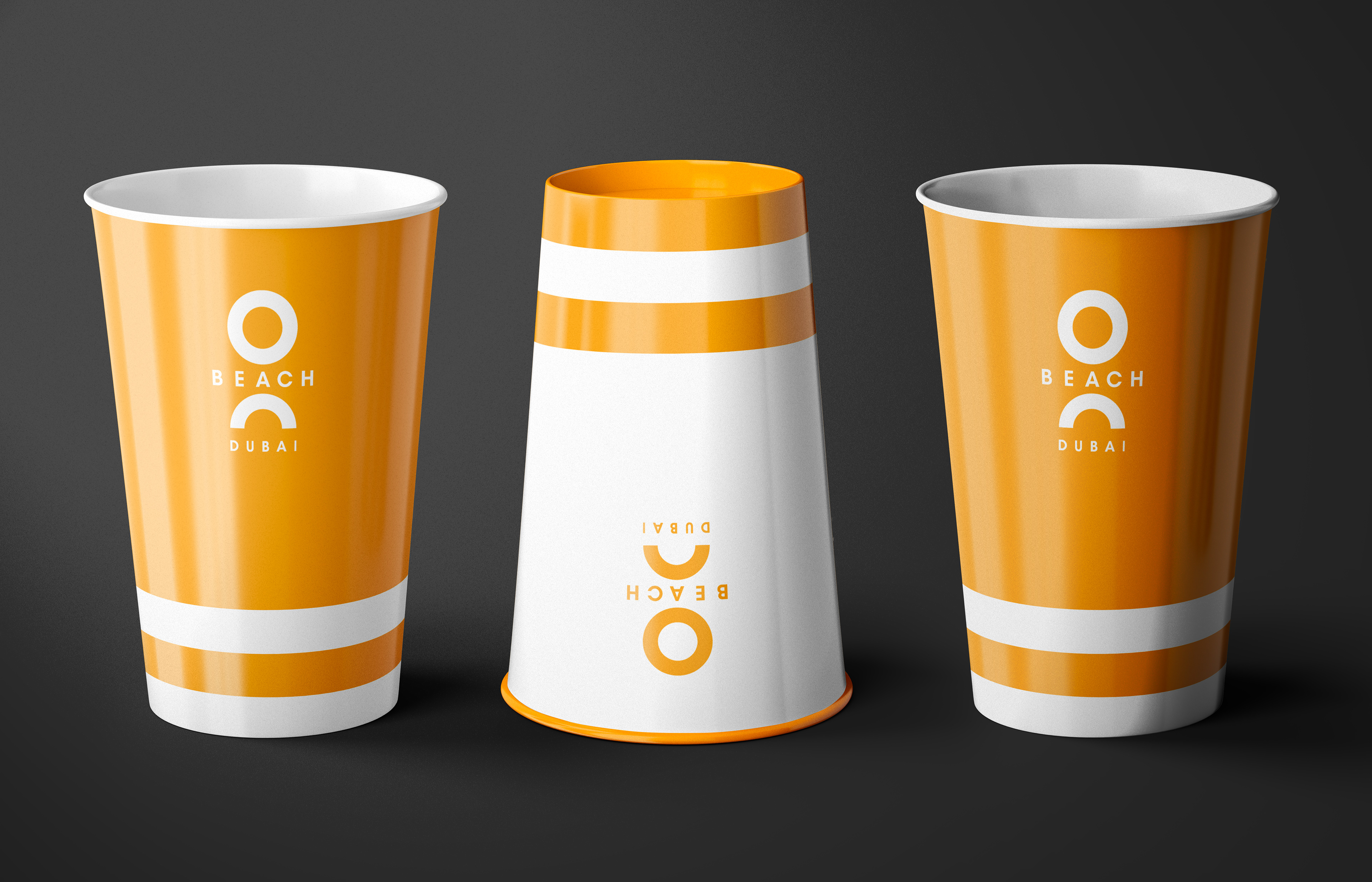 O Beach Cups Mockup