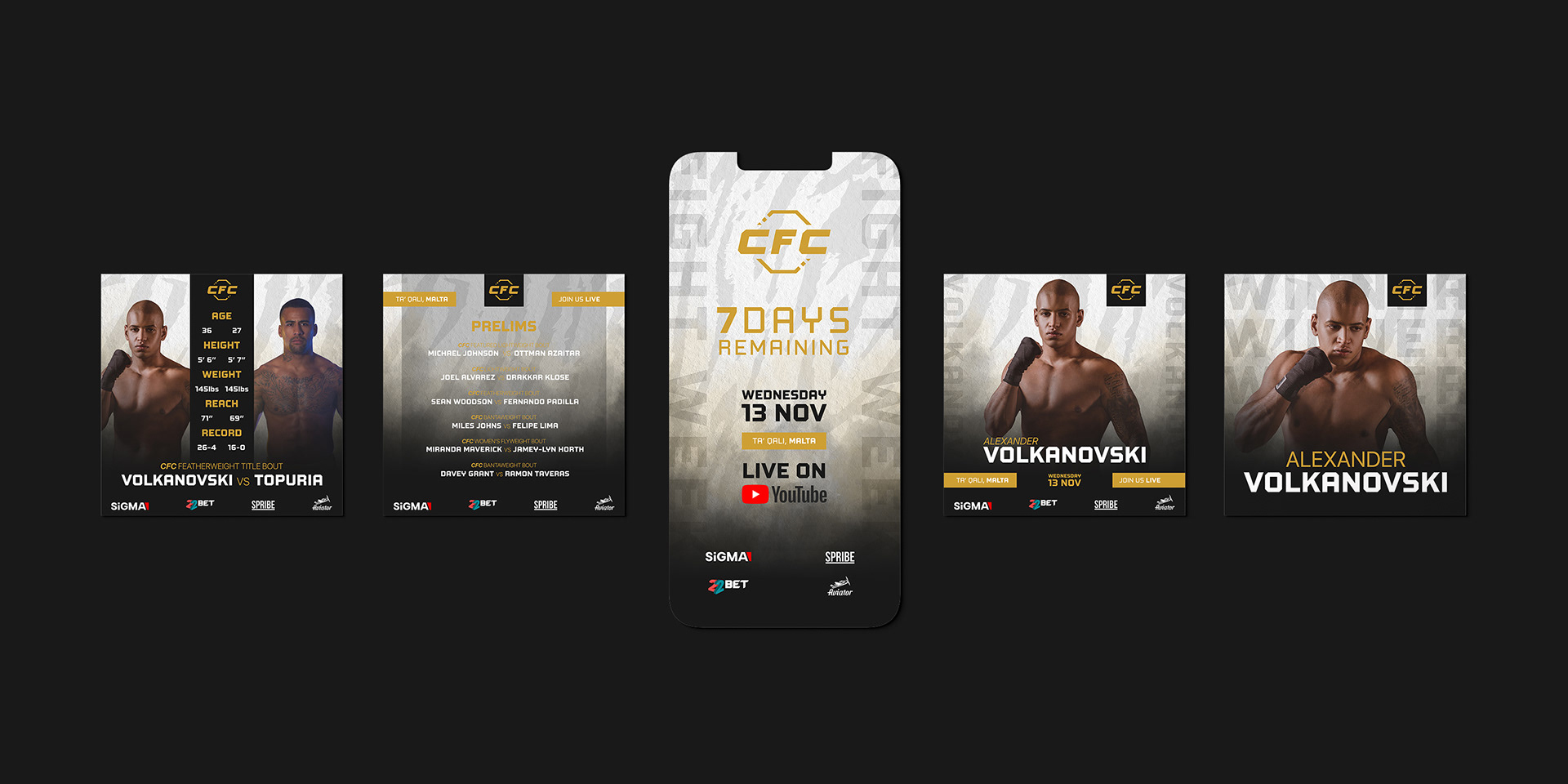 Centurion Social Media Posts Mockup