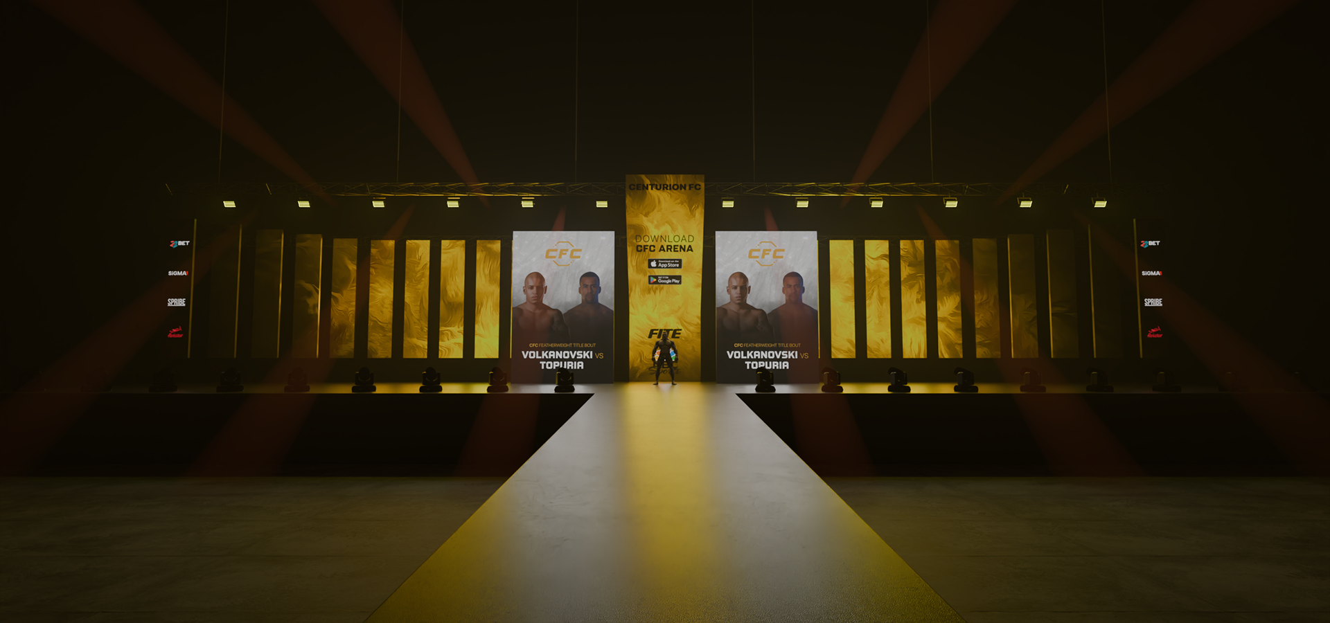CFC Walk Out 3D Venue Render