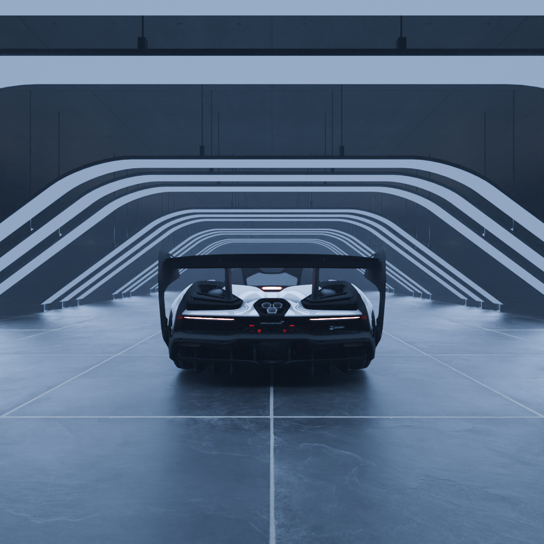 McLaren Senna - Back Shot