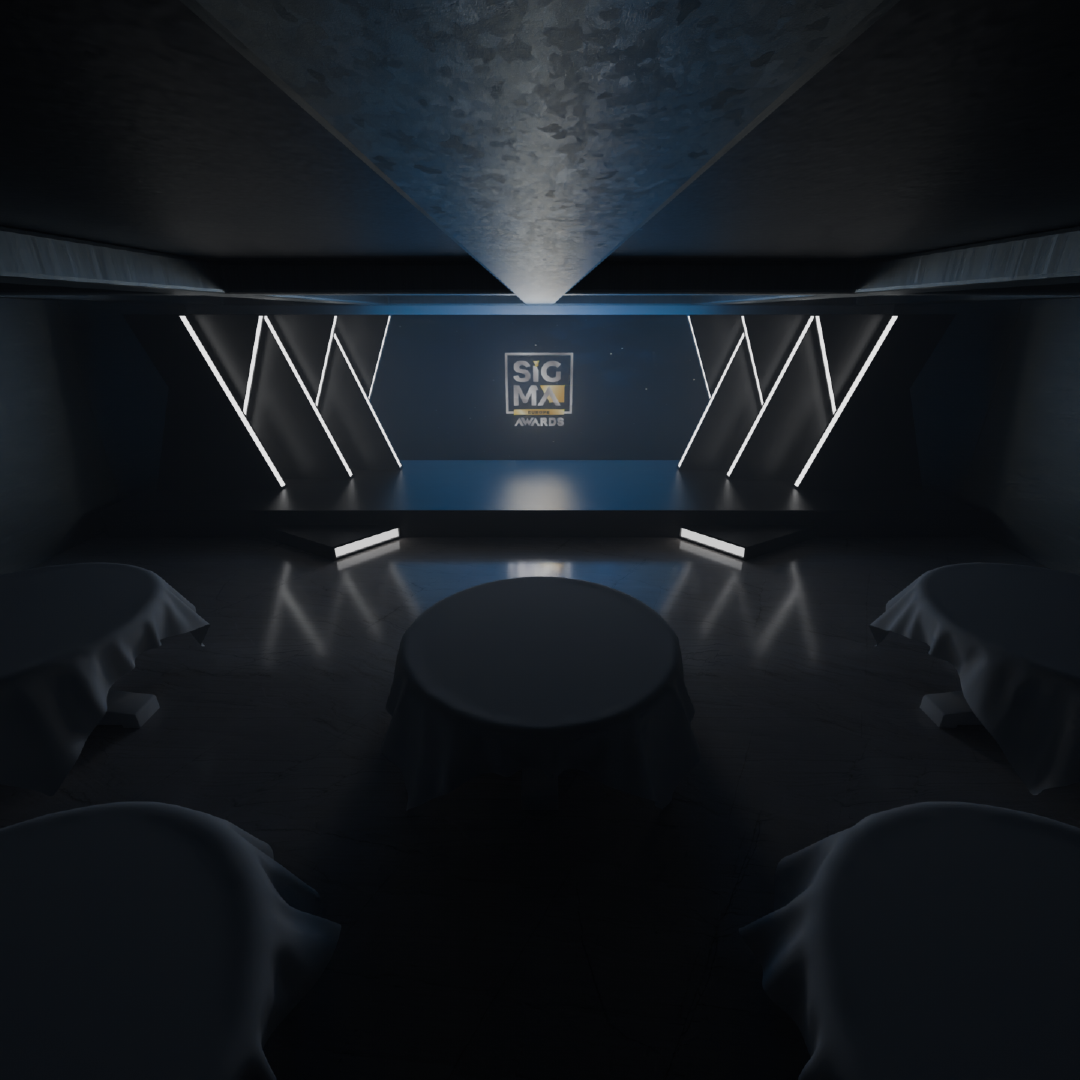SiGMA Awards Stage Front Wide View