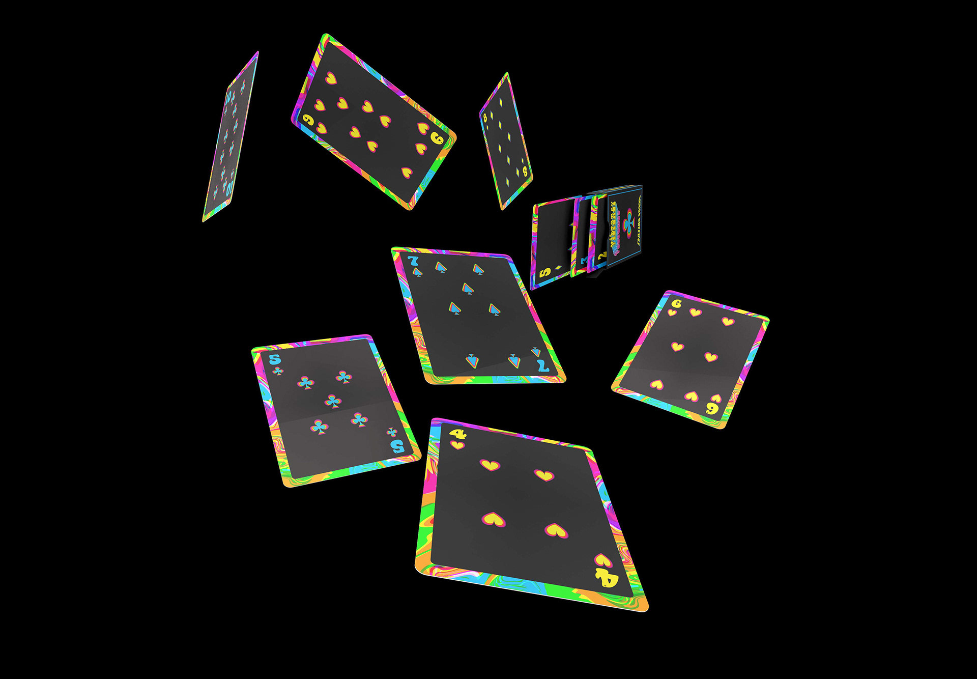 Dynamic image of the deck of cards.