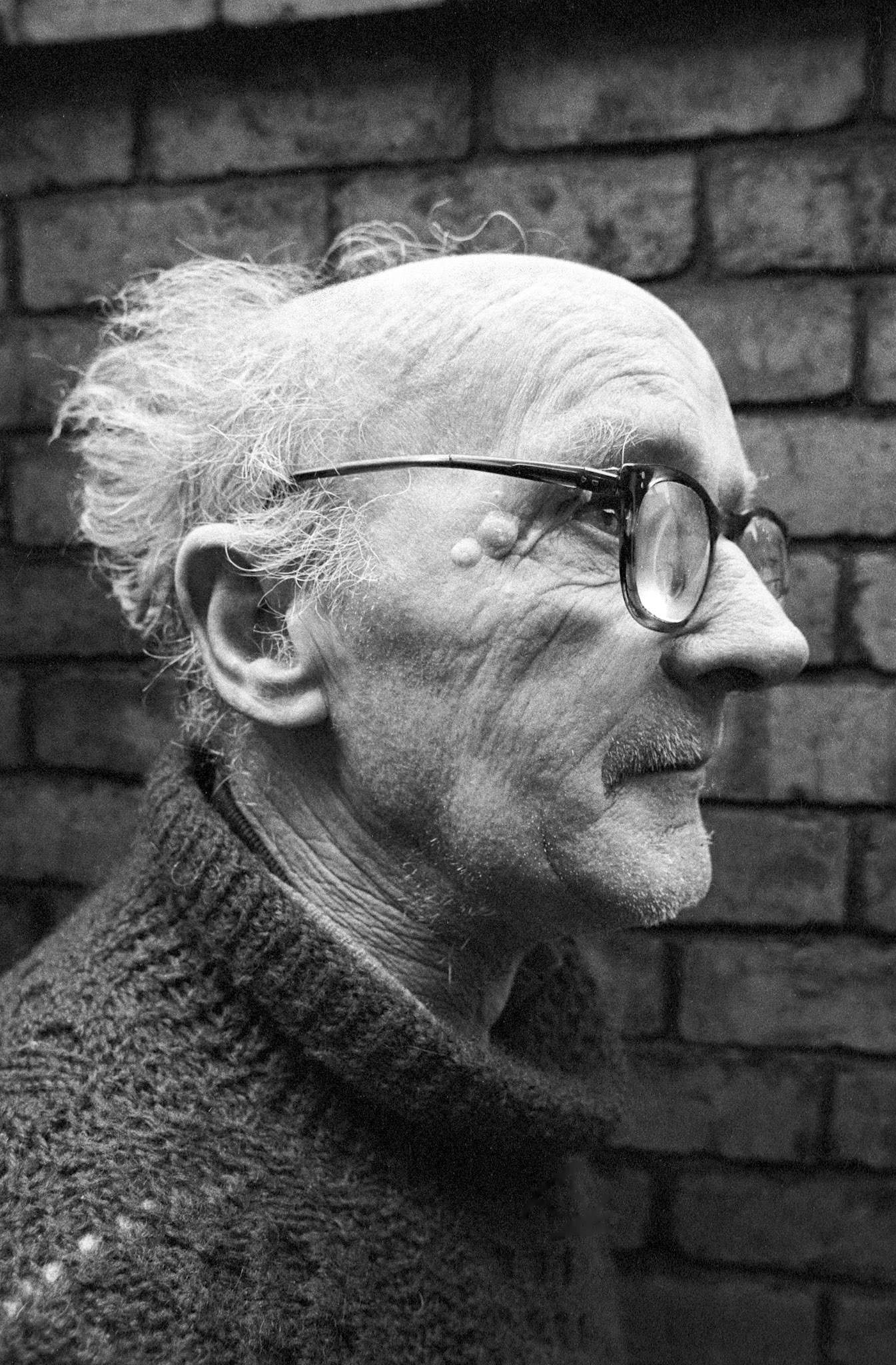 Bill Baldy - He was nearly seventy. He drank rough cider in Ye Old Express and rolled his own from the nips of used cigarettes which he recycled from the ashtrays and stored in a little tin box - Mintoes he called them. He would quote the Iranian poet Omar Khayyam “Let us be happy, Time is passing by. There is no return, when you go you are gone.” And he would drink every day until he was legless. He would drink anything and claimed he once drank Brasso. “I’ve never fucking worked and I never fucking will,” was his motto.