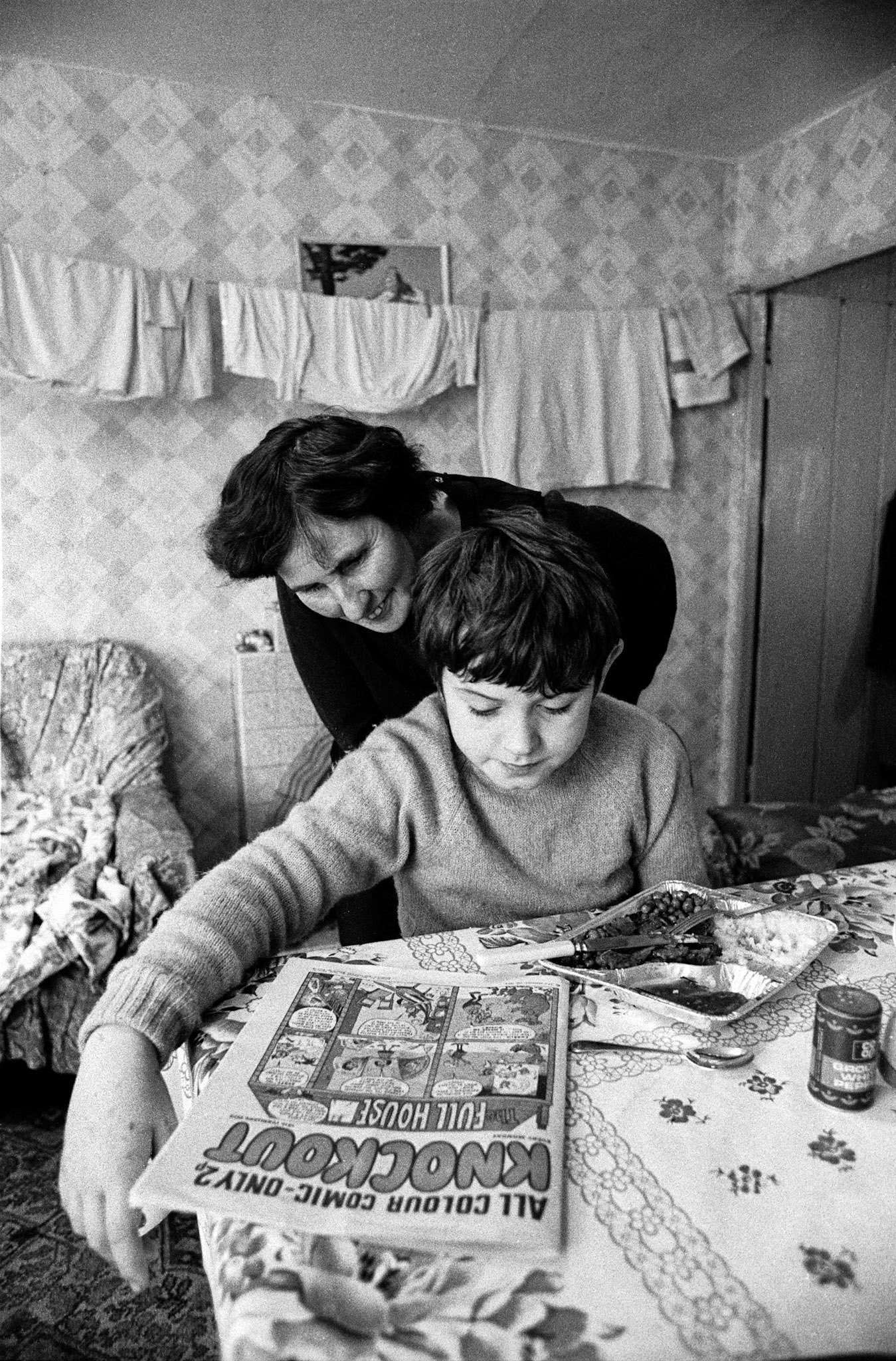 Auntie Rhoda with my brother Martin – She would dote on my brother.