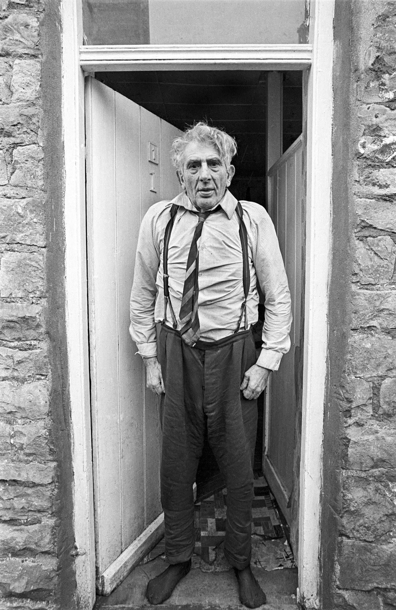 Shenkin Haines - My grandfather’s half brother. They looked like identical twins. He had just got out of bed when this photograph was taken.