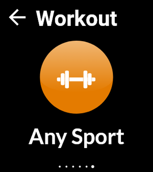 Any Sport Workout
