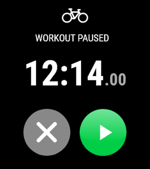 Workout Paused