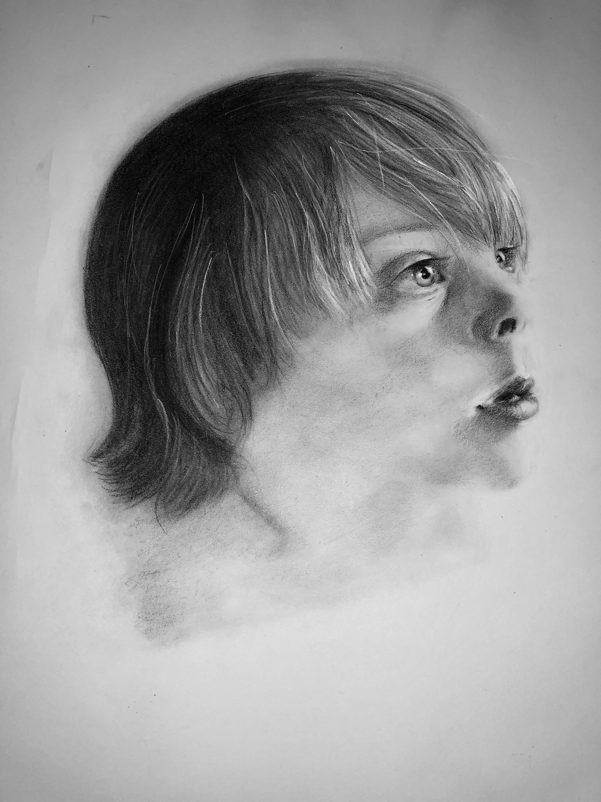 First pencil sketch I’ve ever done, my son Sebastian