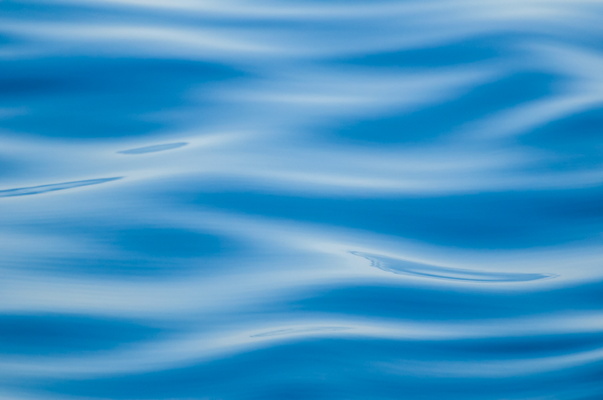 Blue sea surface