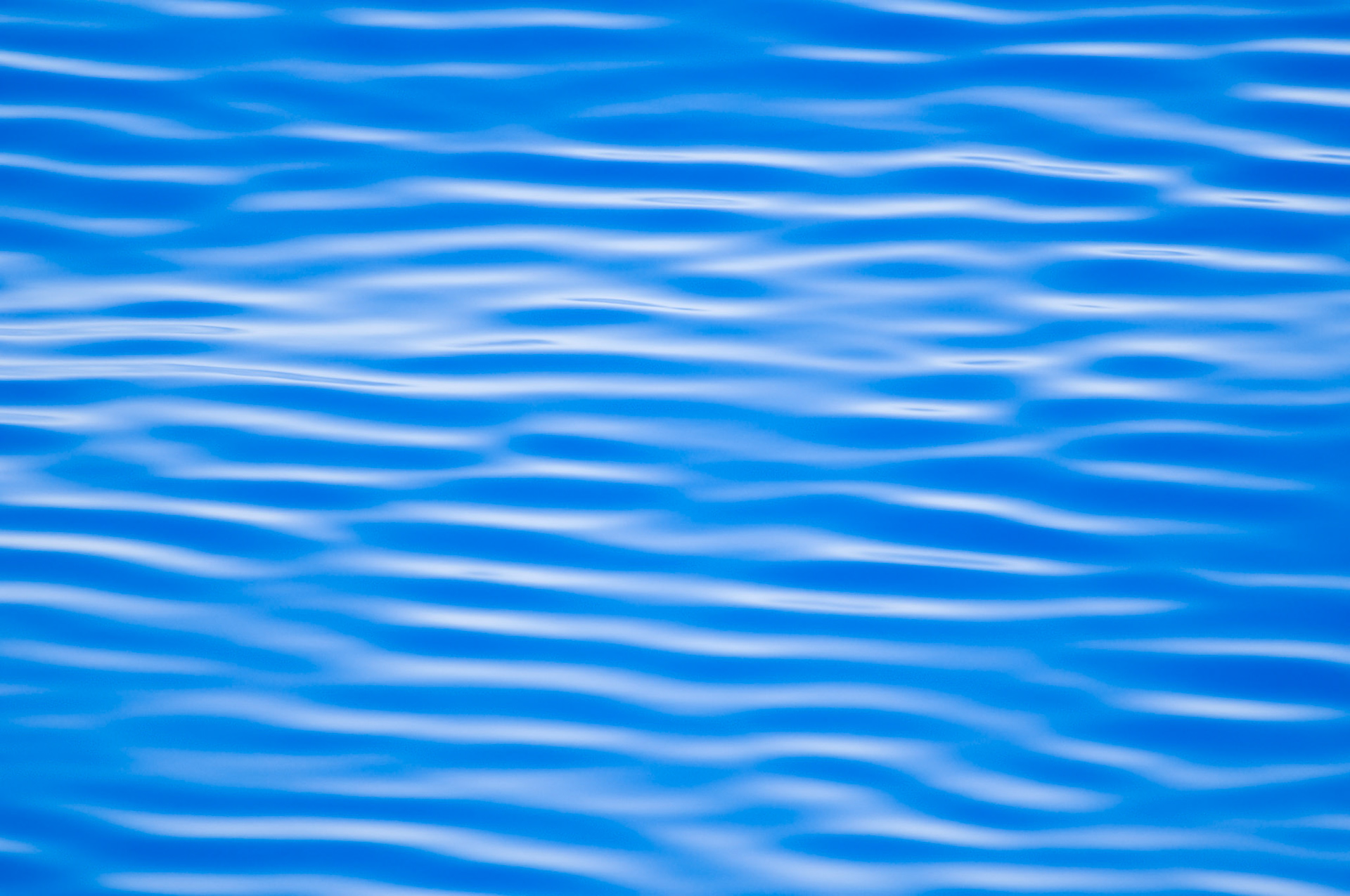 Blue sea surface