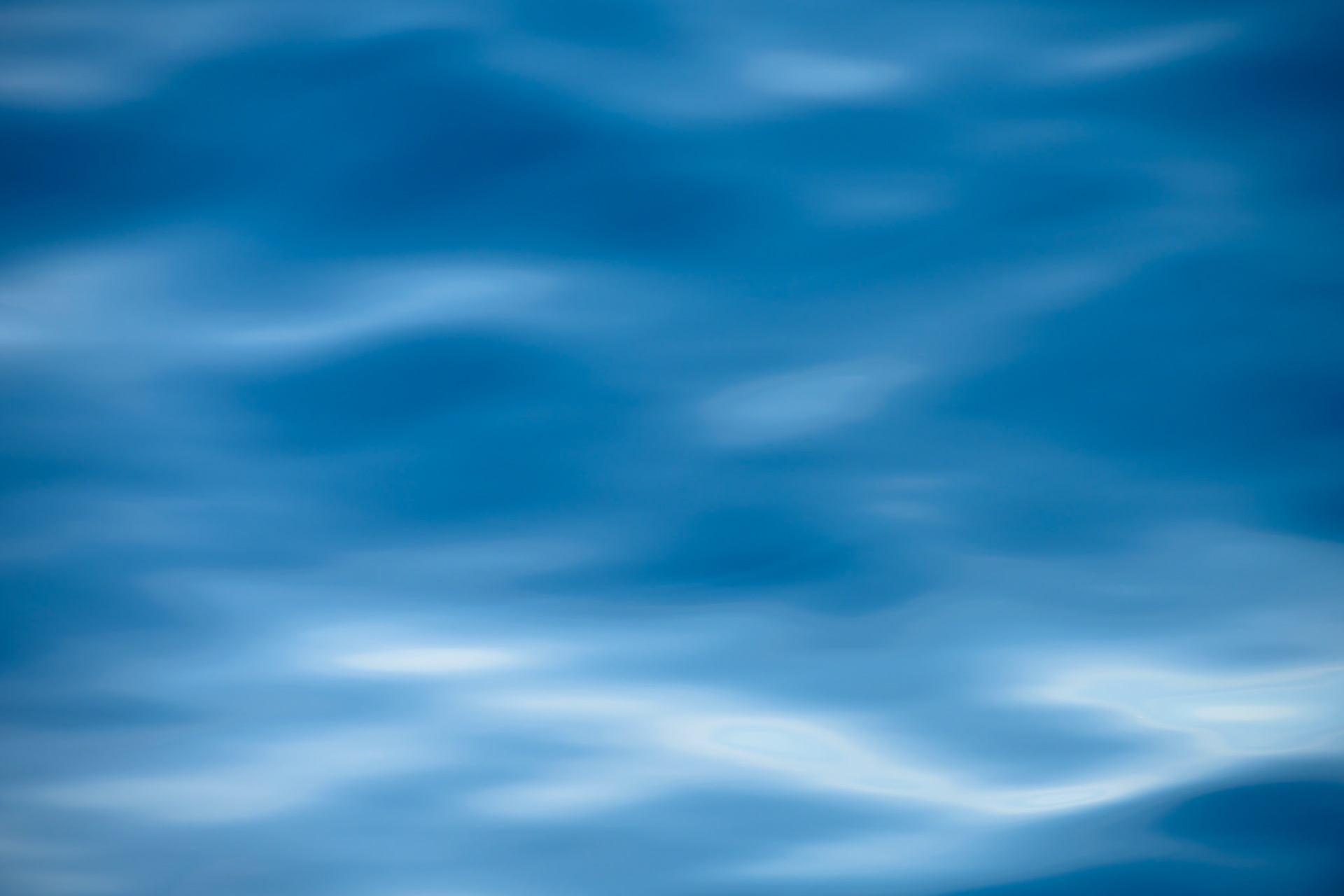 Blue sea surface