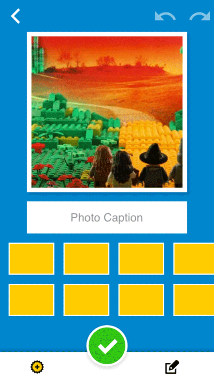 Experiment with bottom navigation radial menu.