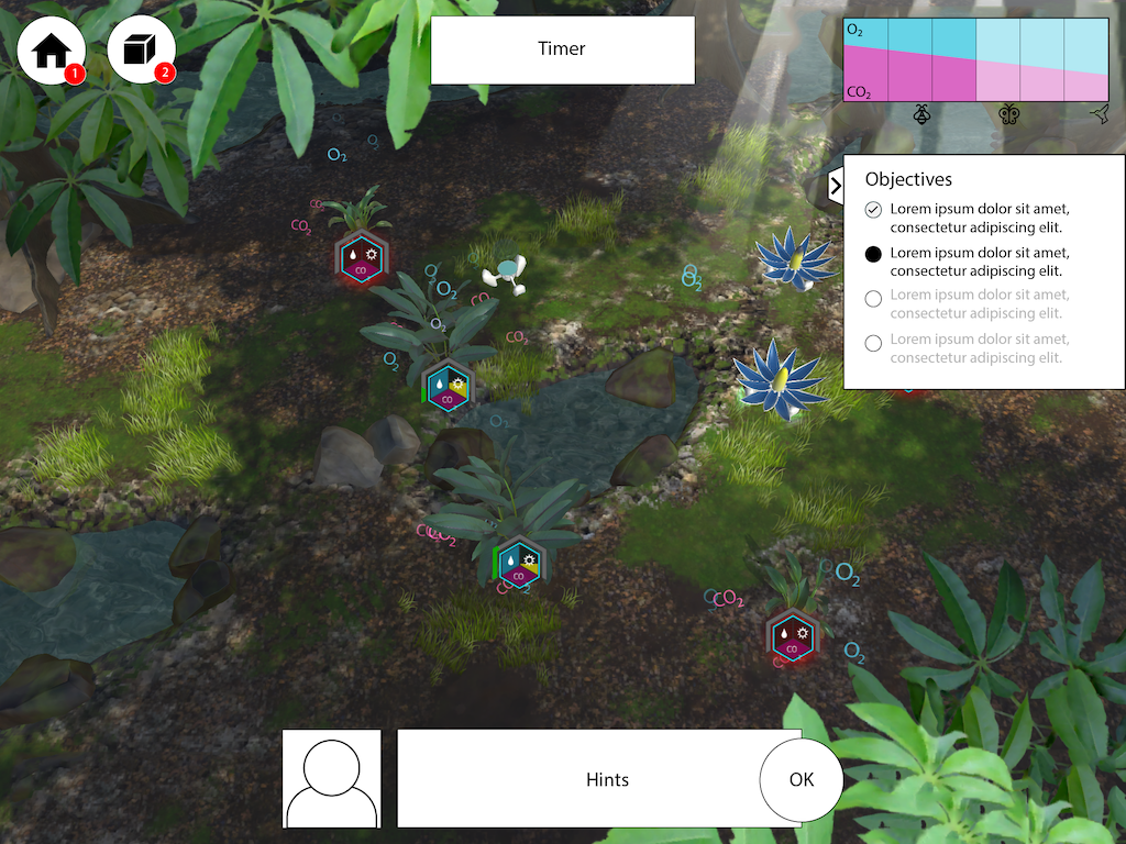 Game UX/UI General Layout