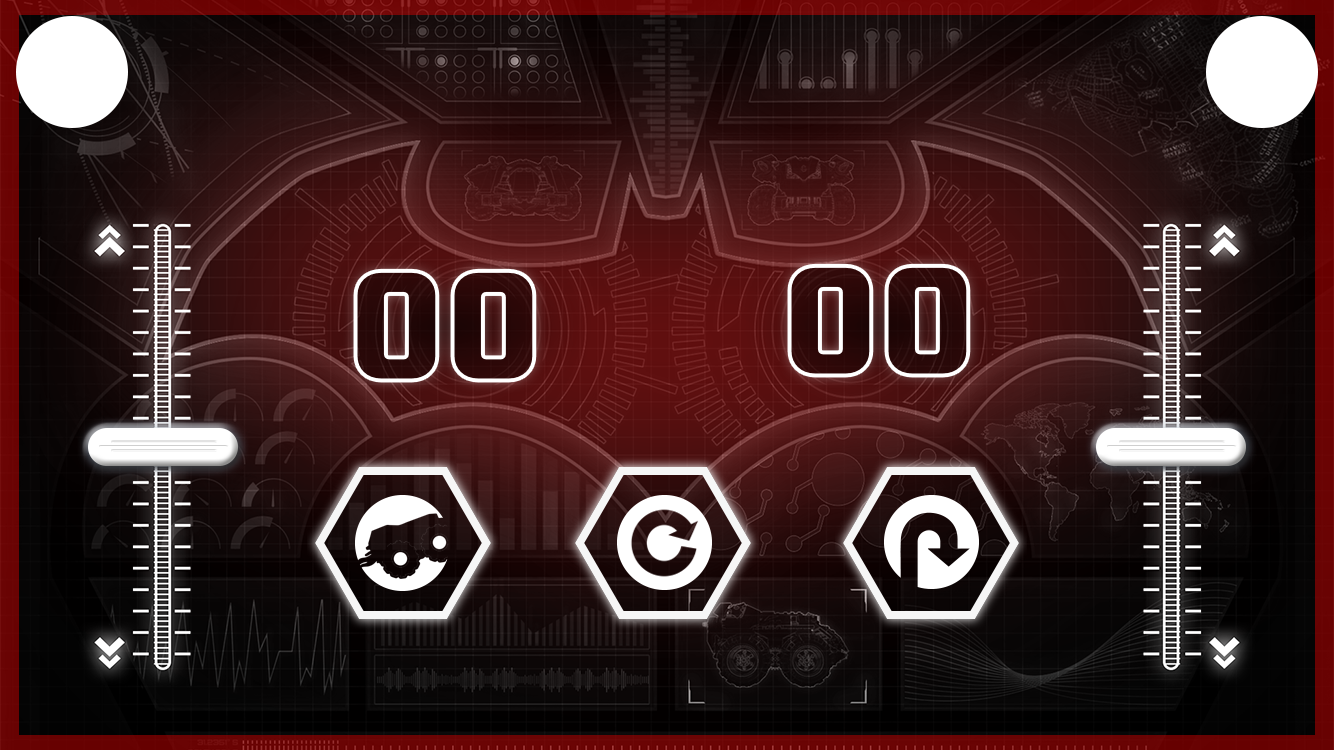 UI built based on template for 7LEGO 76112 Batmobile